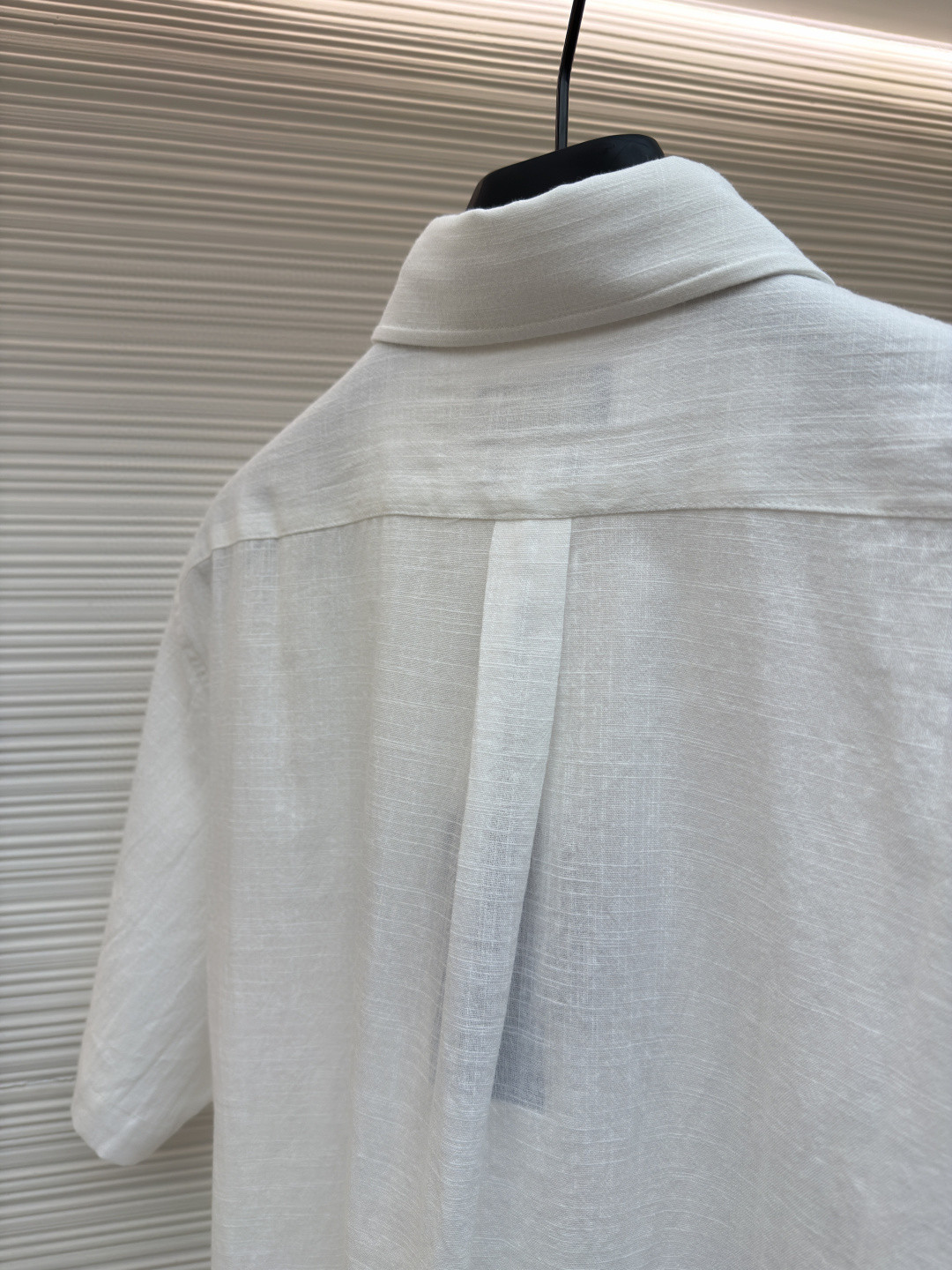 Ralph Lauren 拉夫劳伦 标识刺绣棉麻衬衫 短袖 白色 蓝色 黑色 A5 710966293-015