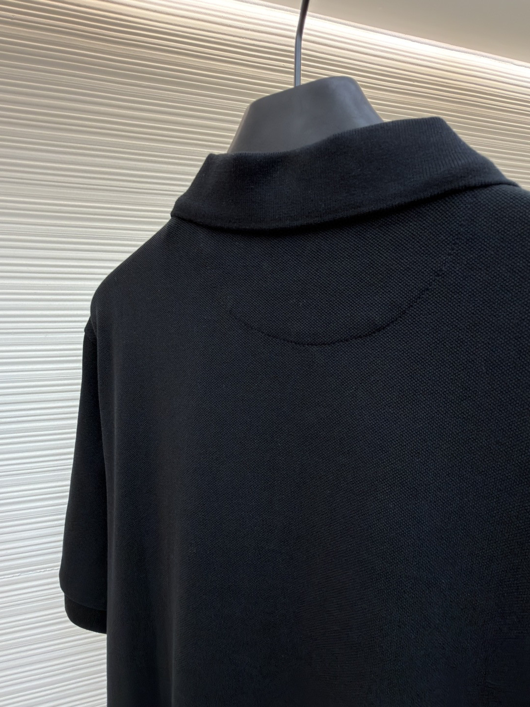 FENDI 芬迪 双F金色标识Polo衫 T恤 短袖 上衣 黑色 A0