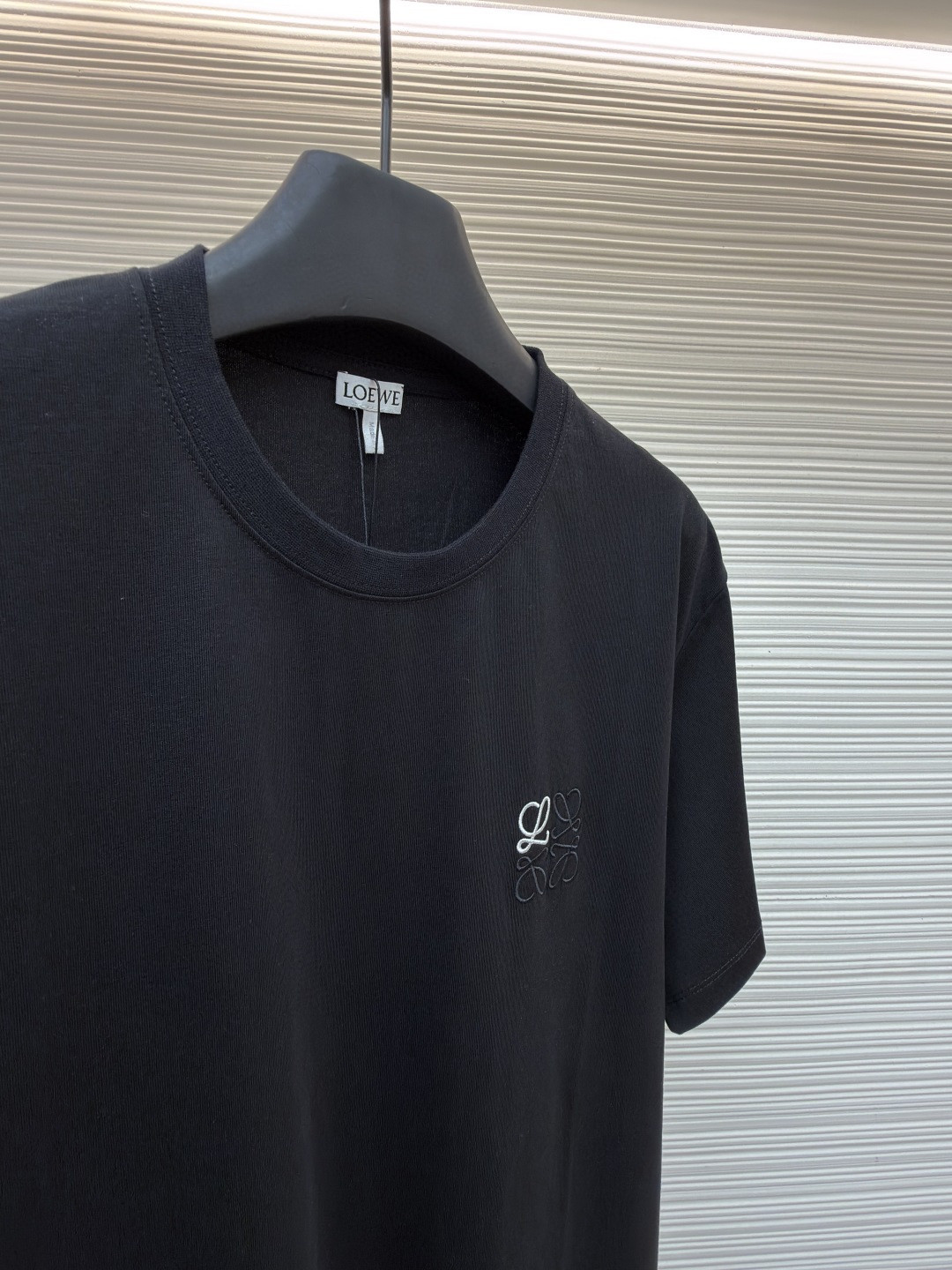 Loewe 罗意威 刺绣logo圆领短袖 T恤 红色 黑色 A0 H526Y22X75-7110