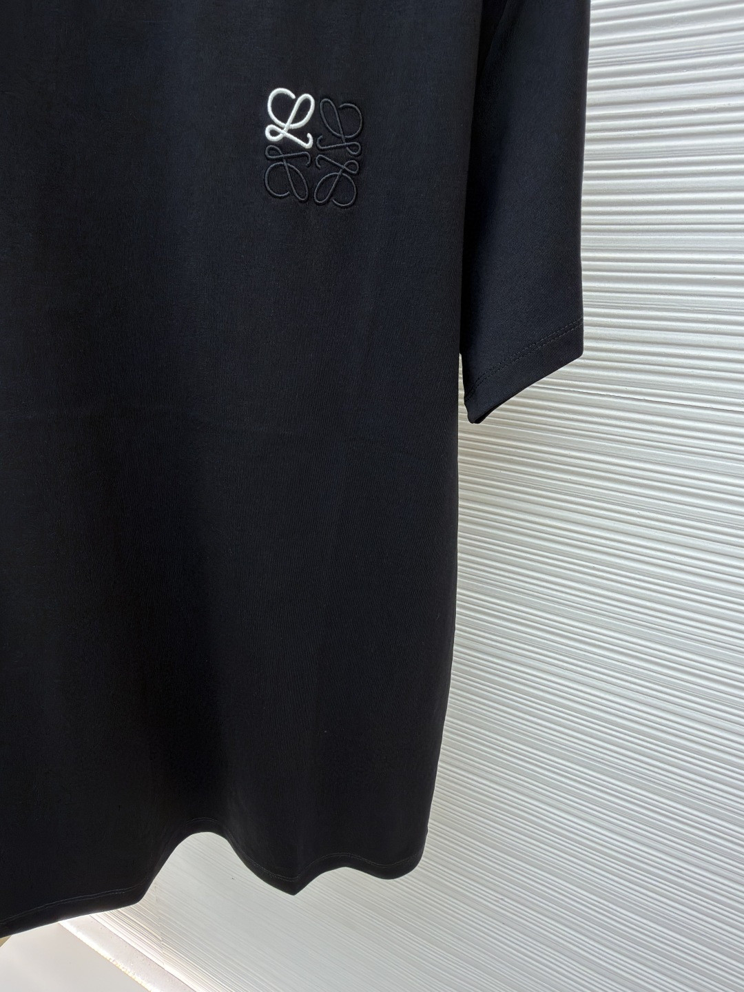 Loewe 罗意威 刺绣logo圆领短袖 T恤 红色 黑色 A0 H526Y22X75-7110