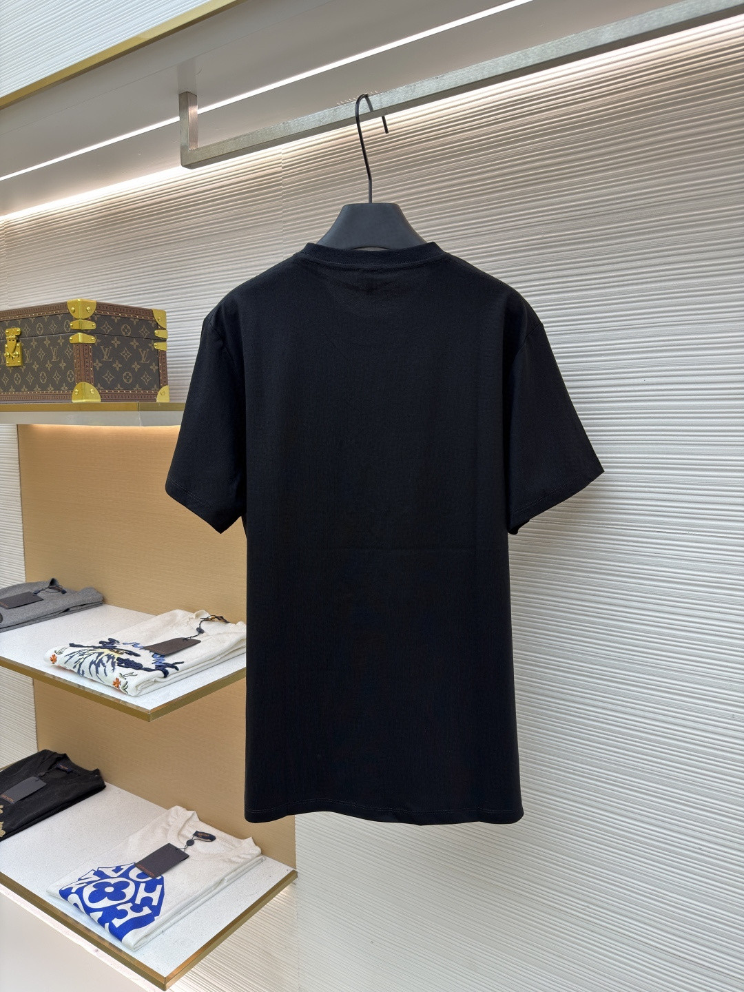 Loewe 罗意威 刺绣logo圆领短袖 T恤 红色 黑色 A0 H526Y22X75-7110