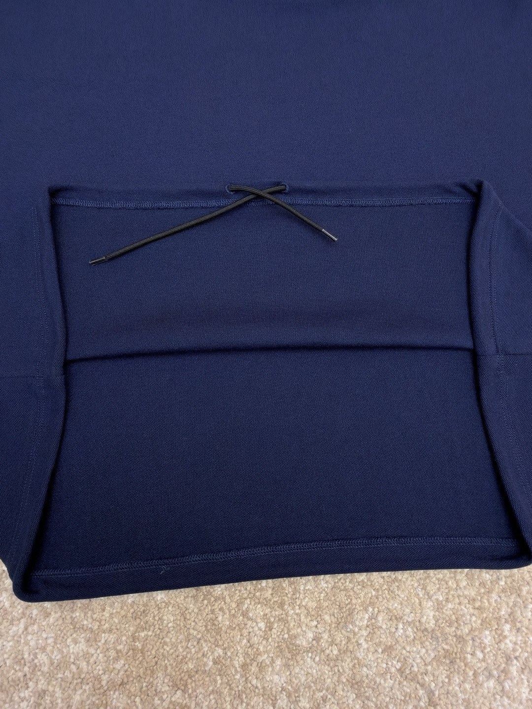 PRADA 普拉达 徽标刺绣抽绳Polo衫 短袖 T恤 深蓝色 浅蓝色 A0 UJN703-1YED-F0806-S-211