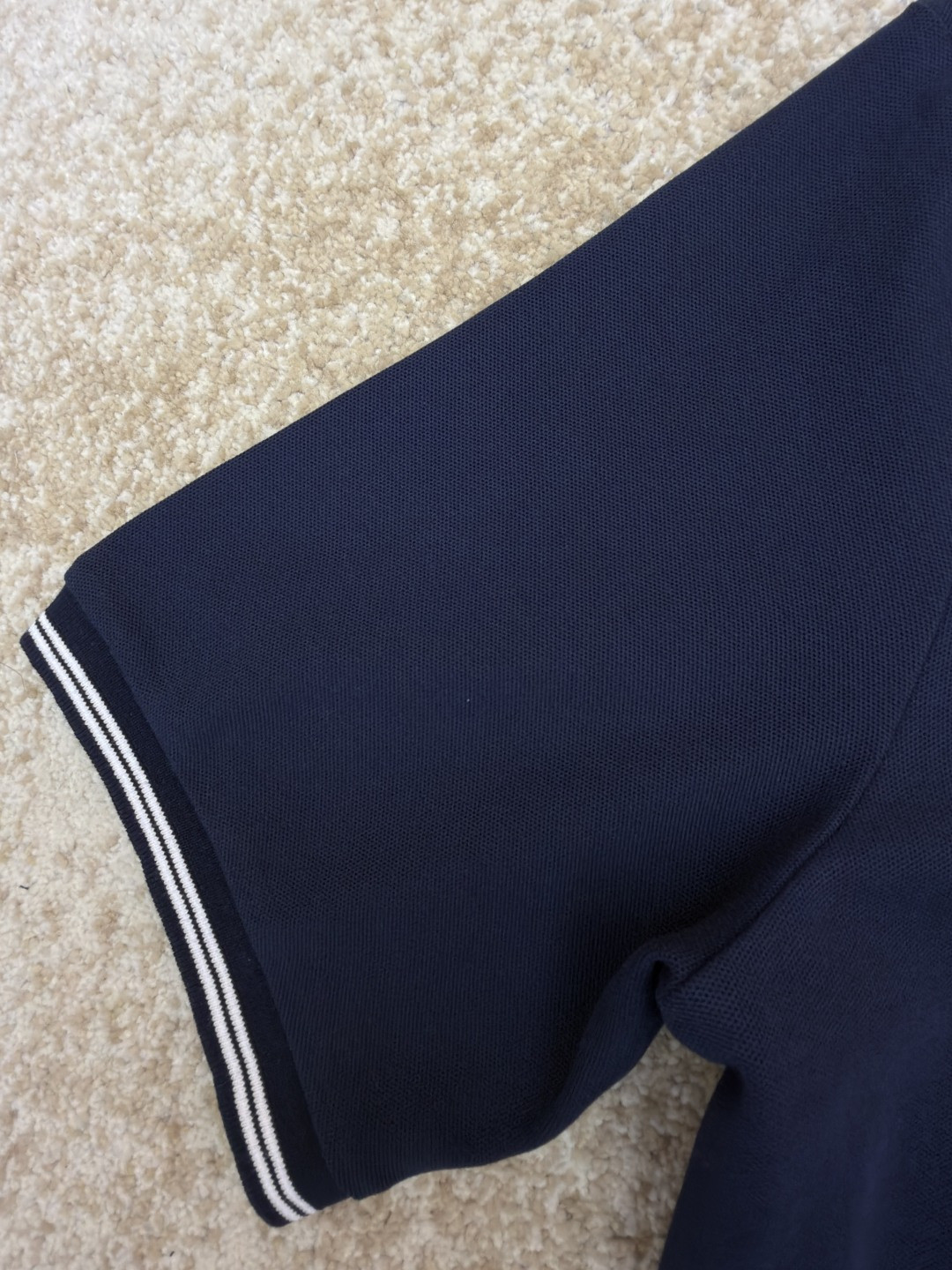 PRADA 普拉达 徽标刺绣抽绳Polo衫 短袖 T恤 深蓝色 浅蓝色 A0 UJN703-1YED-F0806-S-211