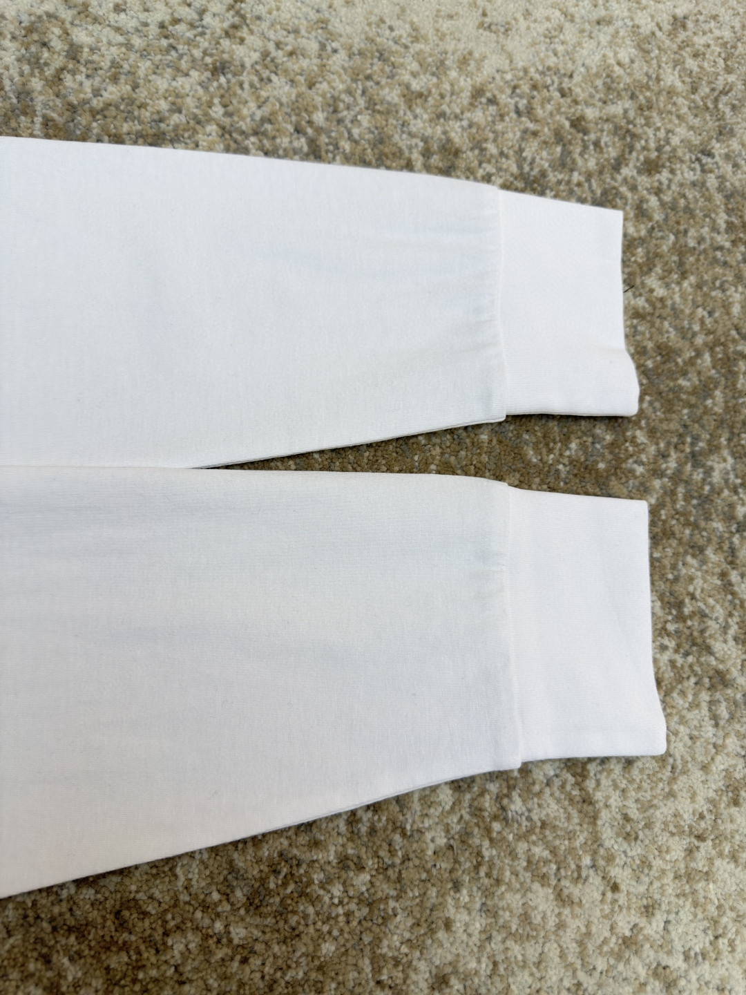 Chrome Hearts 克罗心 十字暗纹长袖卫衣 T恤 打底衫 套头 白色 A0 