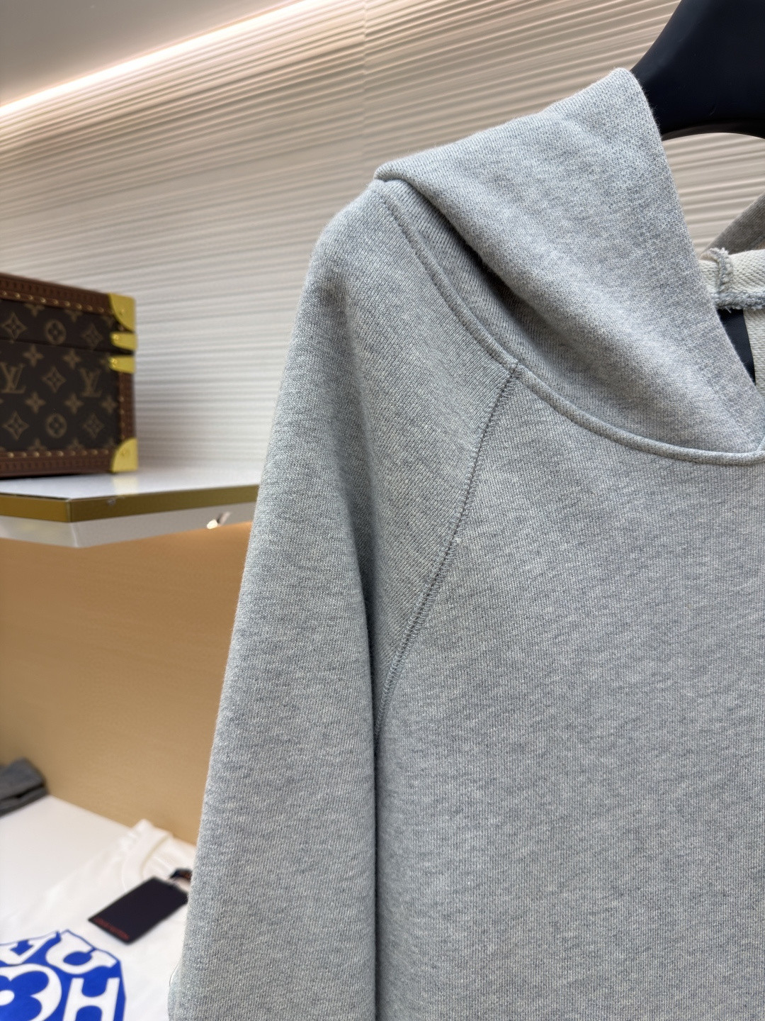 Chrome Hearts 克罗心 十字架徽标长袖连帽卫衣 套头 灰色 A5 