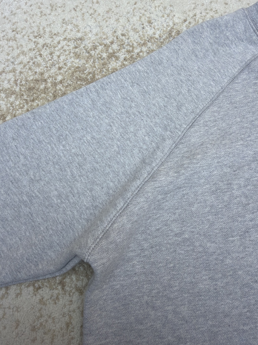 Chrome Hearts 克罗心 十字架徽标圆领长袖卫衣 套头 灰色 A5 CH-2025-6150