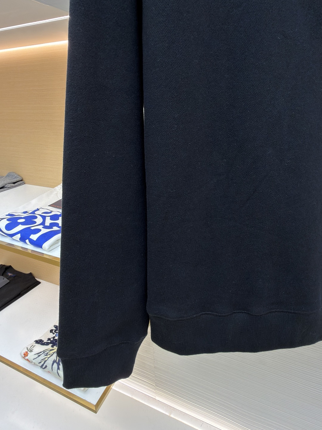 Chrome Hearts 克罗心 十字架徽标圆领长袖卫衣 套头 黑色 A5 1SS2504CH7CCN