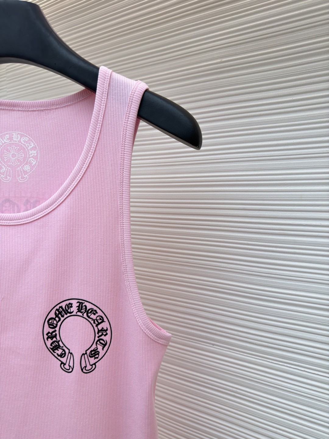 Chrome Hearts 克罗心 马蹄印花背心裙 粉色 A0 