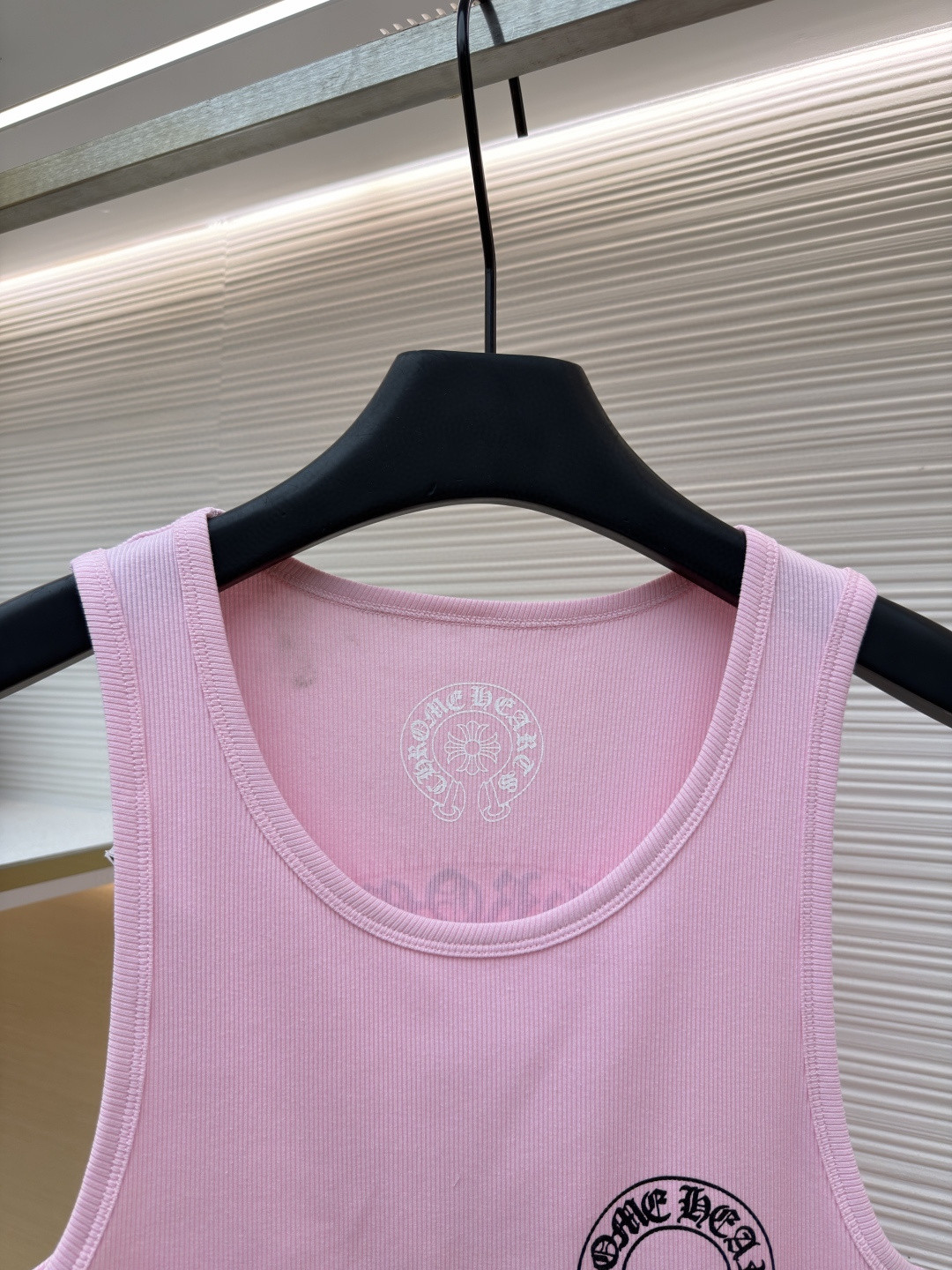 Chrome Hearts 克罗心 马蹄印花背心裙 粉色 A0 