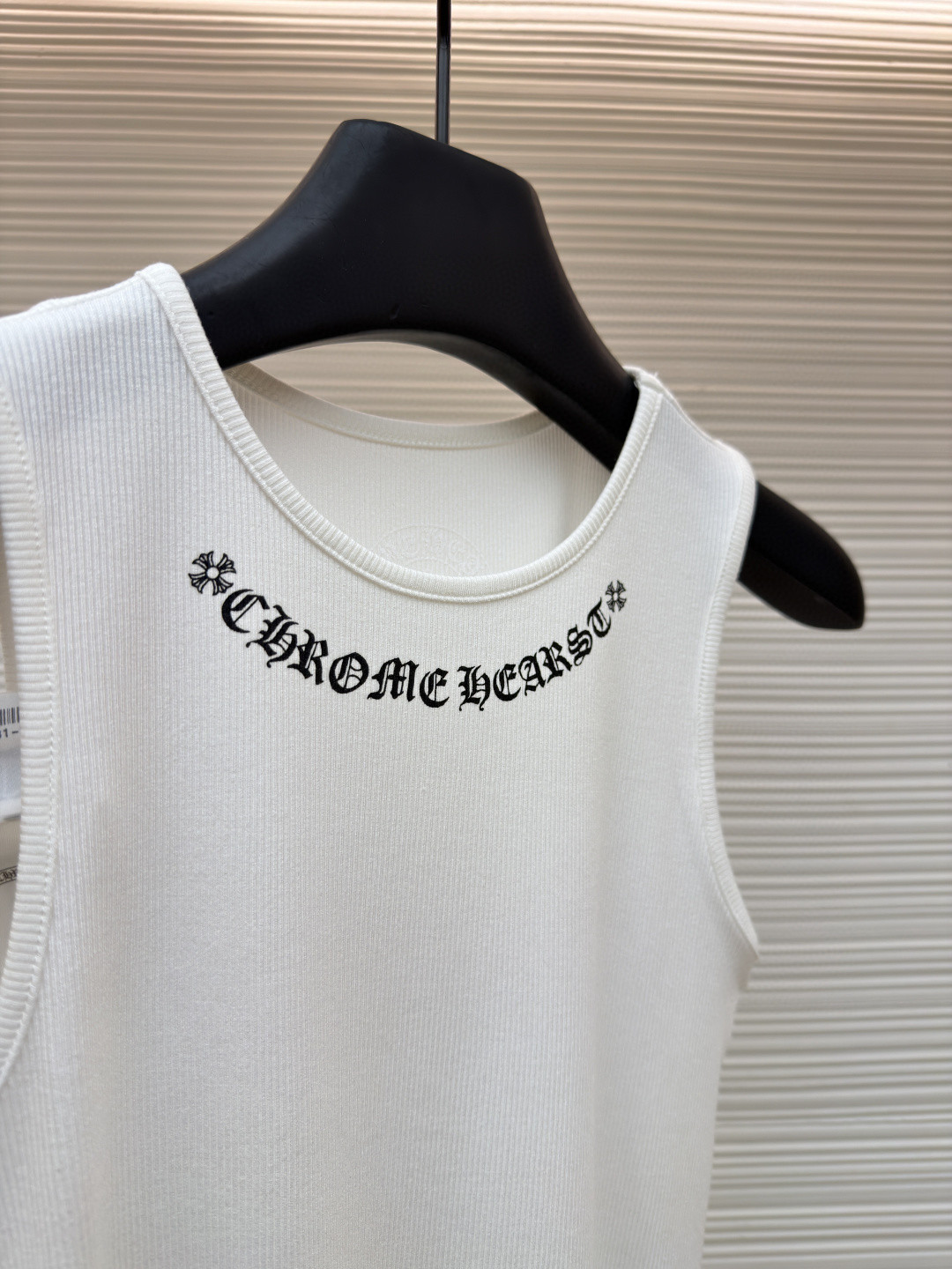Chrome Hearts 克罗心 手绘漫画女孩梵文背心裙 白色 A0 CH-216512