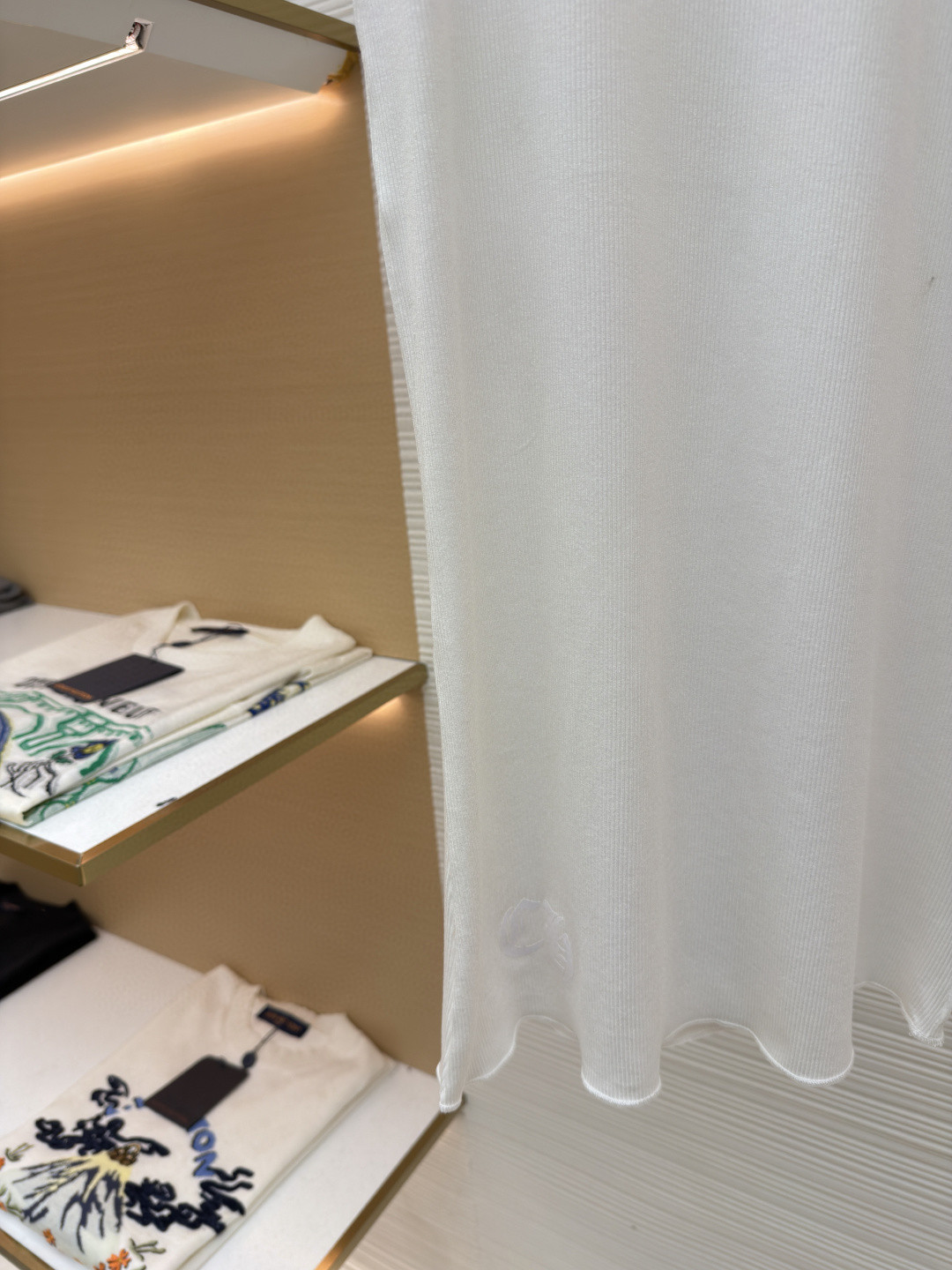 Chrome Hearts 克罗心 手绘漫画女孩梵文背心裙 白色 A0 CH-216512