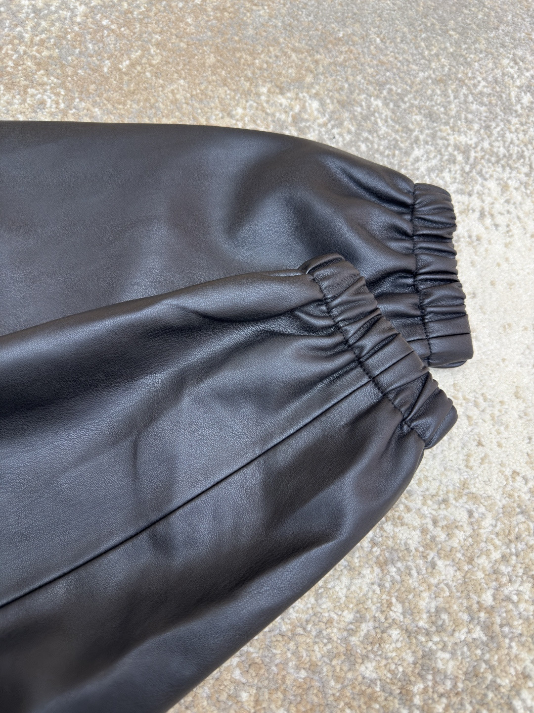 Chrome Hearts 克罗心 十字架银饰皮衣 夹克 外套 长袖 黑色 C0