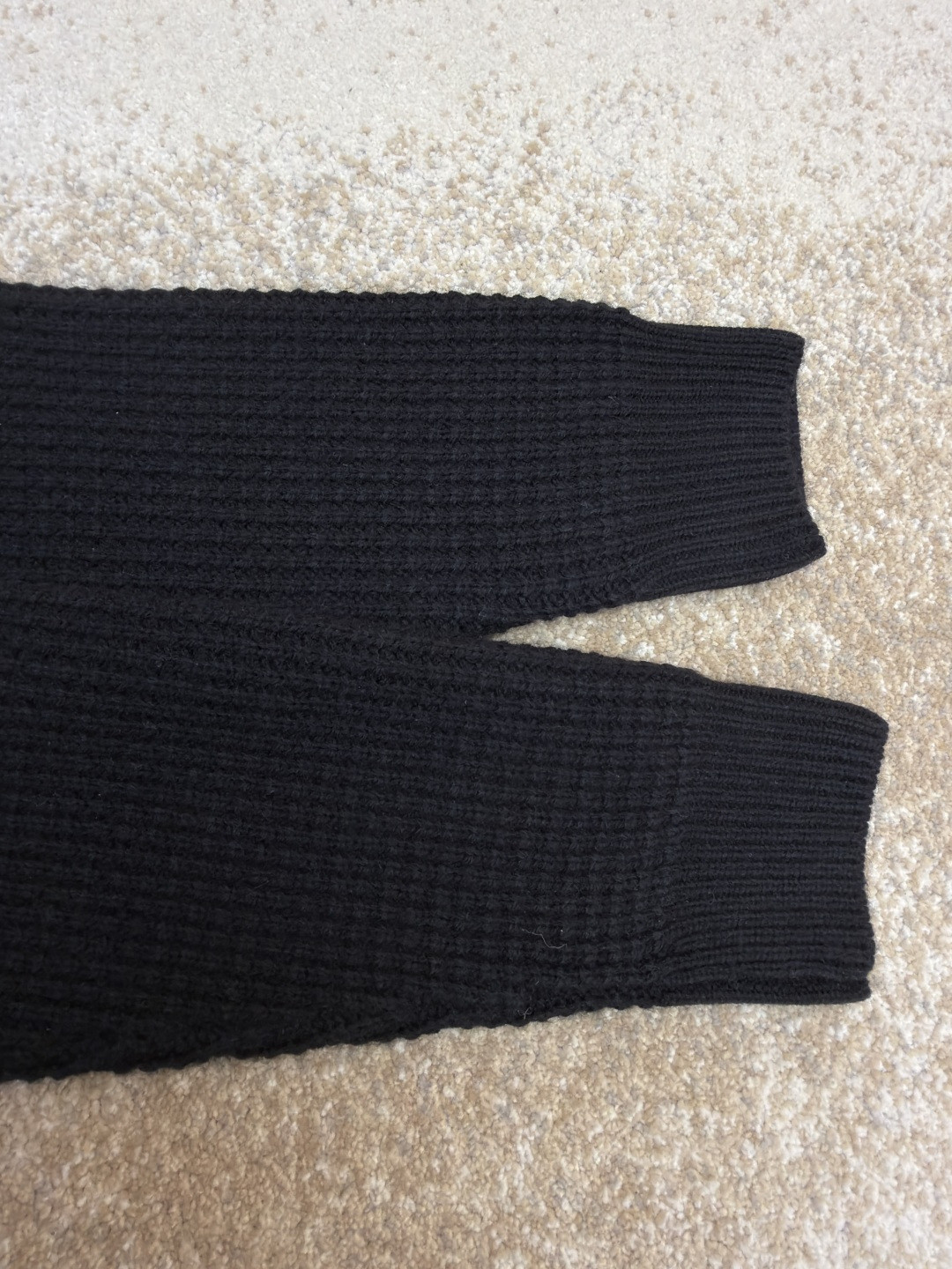 Chrome Hearts 克罗心 华夫格羊绒开衫 针织衫 毛衣 外套 长袖 黑色 B0 CH-20251129