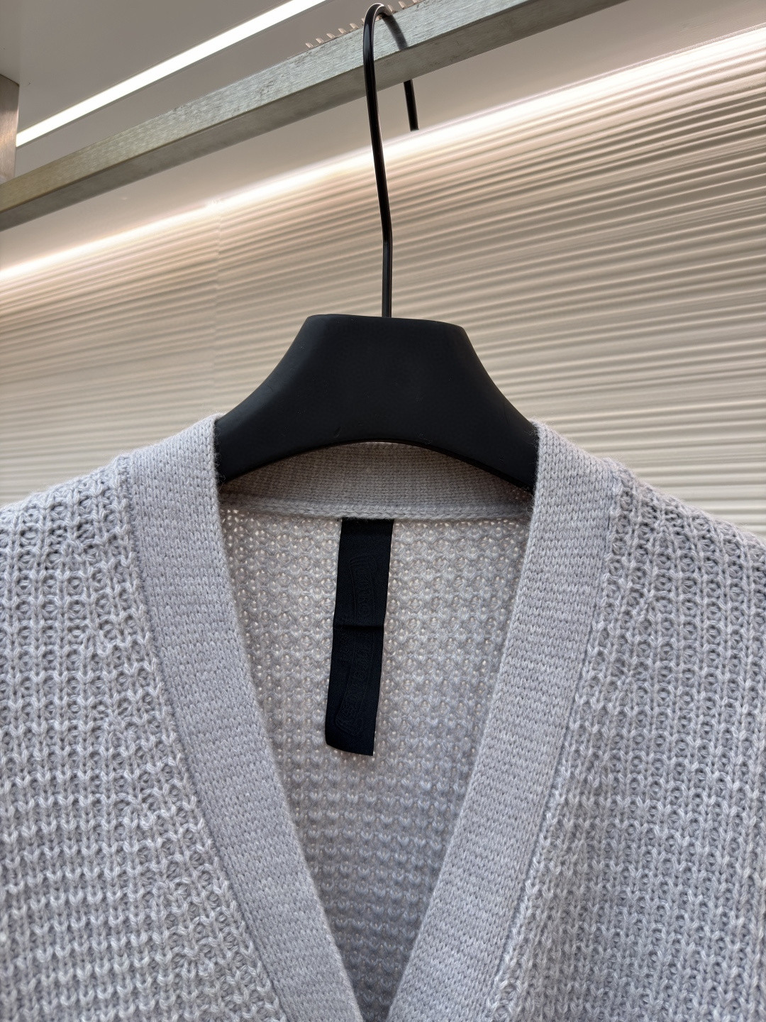 Chrome Hearts 克罗心 华夫格羊绒开衫 针织衫 毛衣 外套 长袖 灰色 B0 CH-20251126