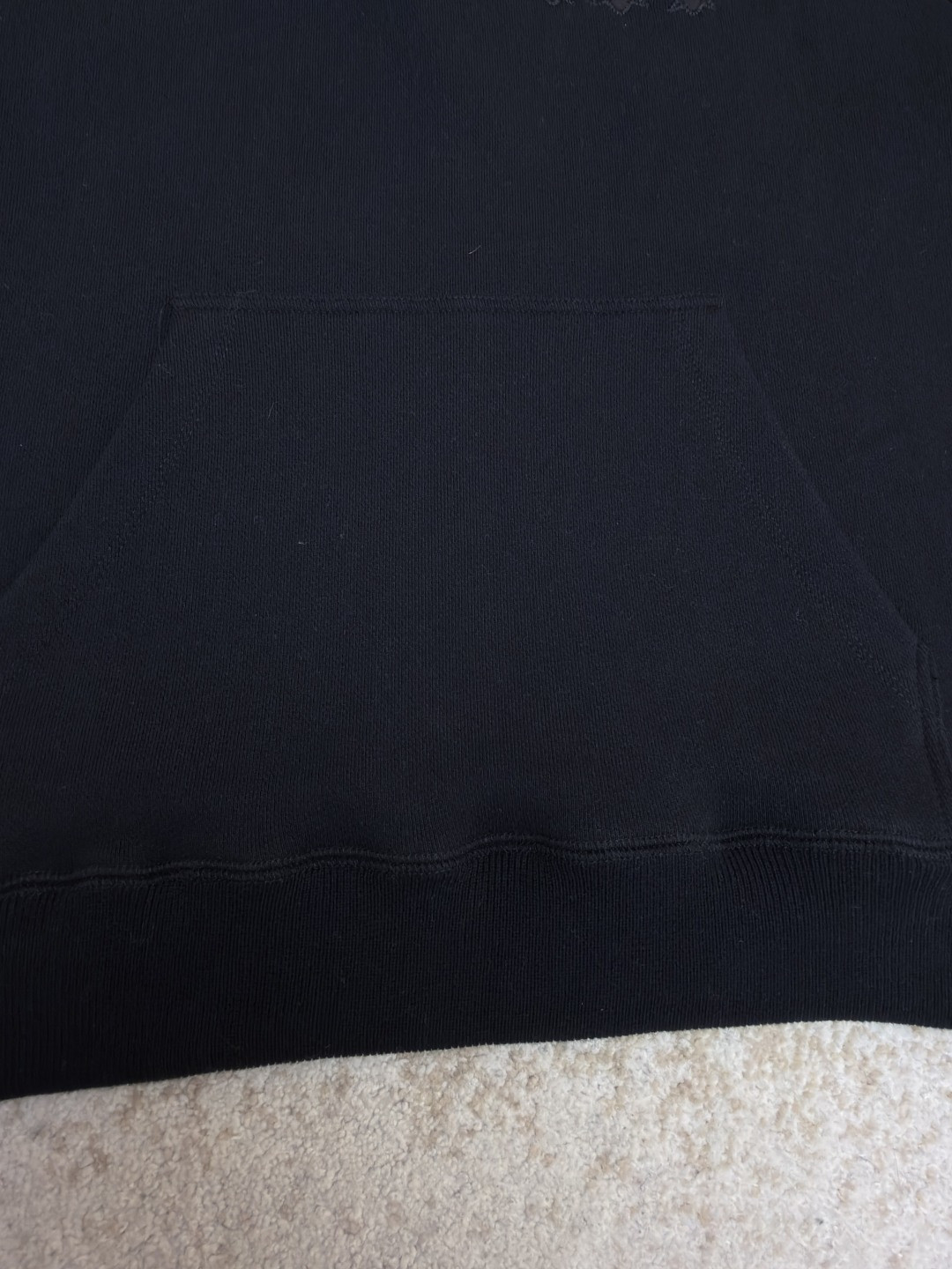 Chrome Hearts 克罗心 十字架徽标长袖连帽卫衣 套头 黑色 A5 