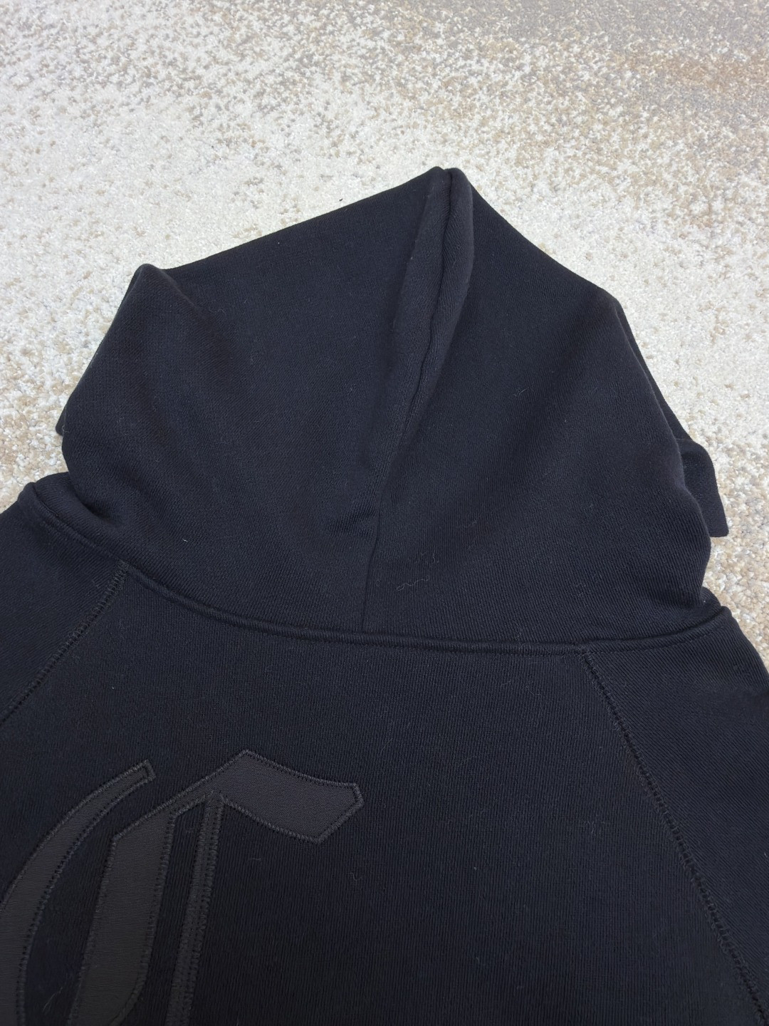 Chrome Hearts 克罗心 十字架徽标长袖连帽卫衣 套头 黑色 A5 