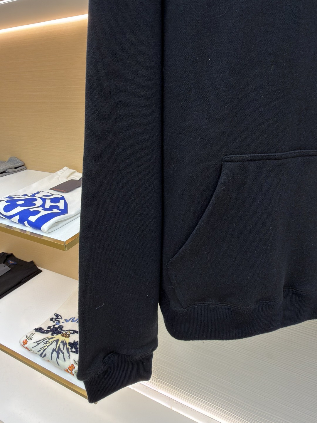 Chrome Hearts 克罗心 十字架徽标长袖连帽卫衣 套头 黑色 A5 