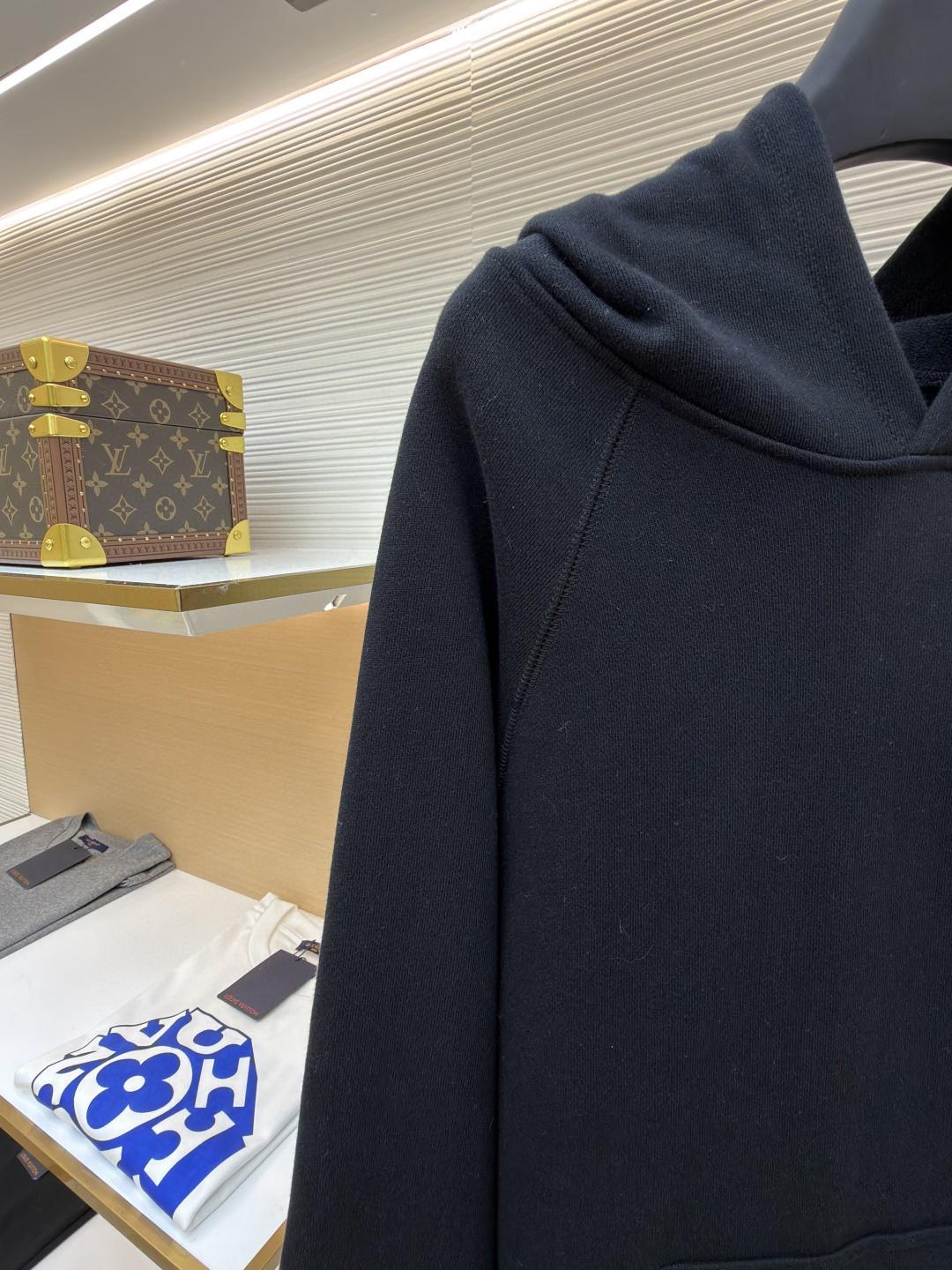 Chrome Hearts 克罗心 十字架徽标长袖连帽卫衣 套头 黑色 A5 