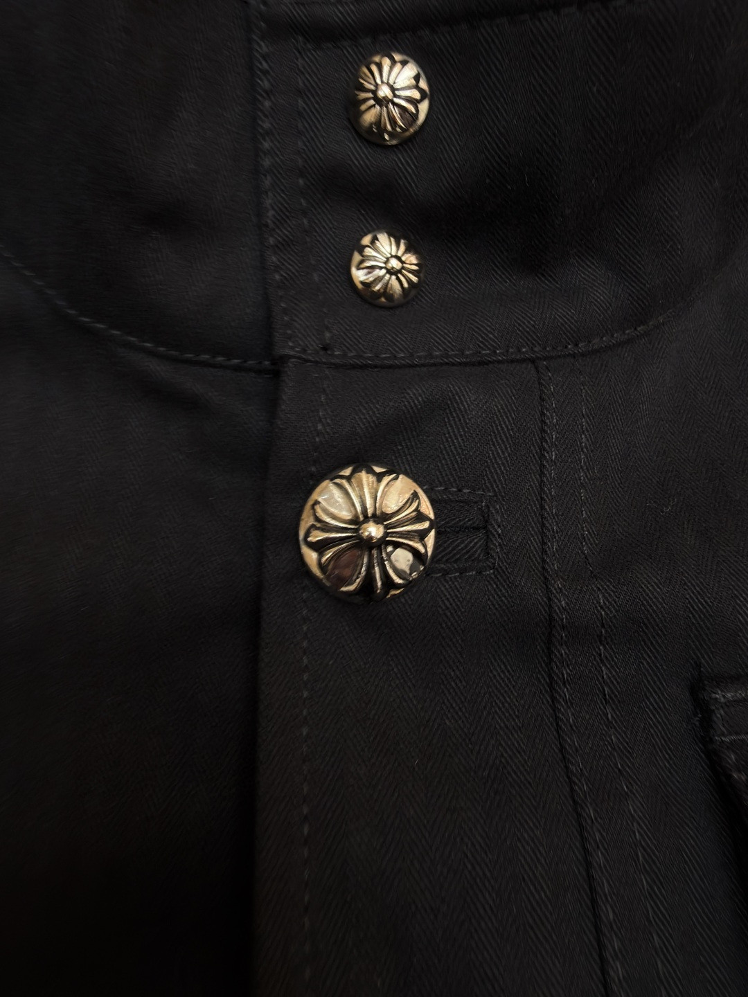 Chrome Hearts 克罗心 工装夹克 外套 长袖 黑色 C0