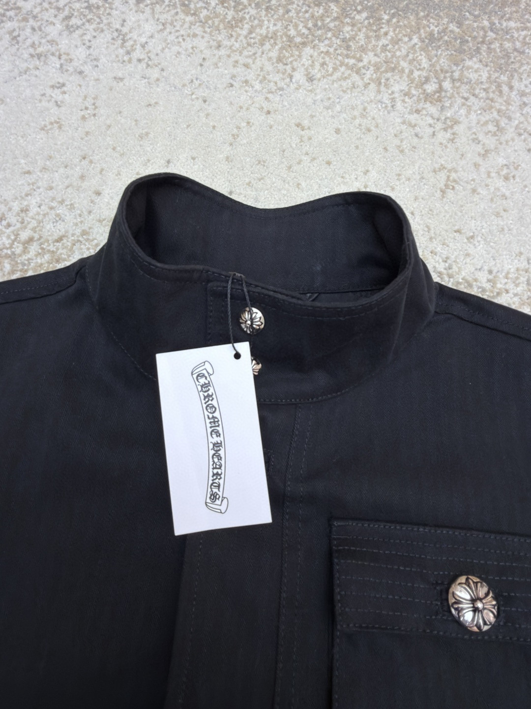 Chrome Hearts 克罗心 工装夹克 外套 长袖 黑色 C0