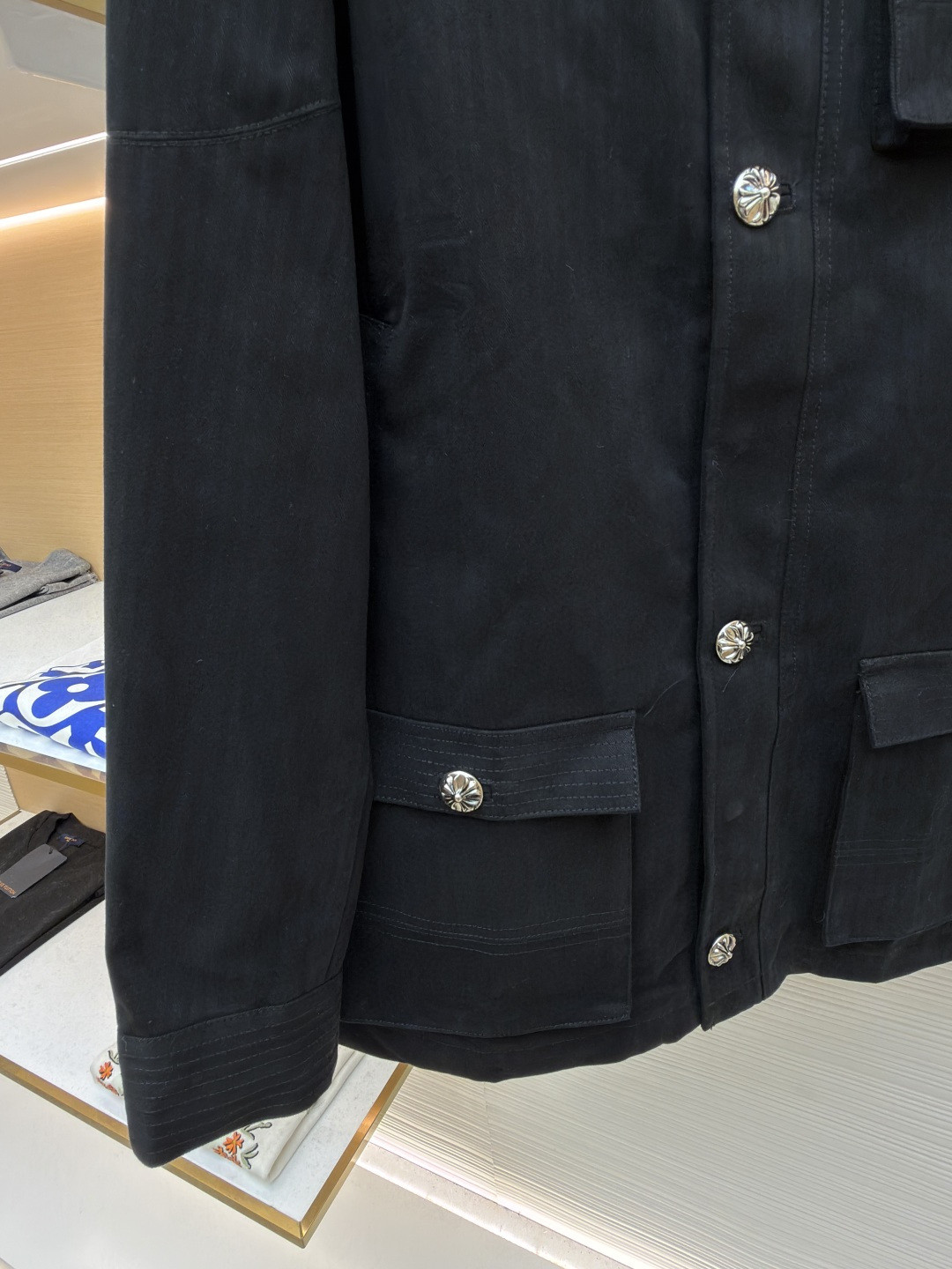 Chrome Hearts 克罗心 工装夹克 外套 长袖 黑色 C0