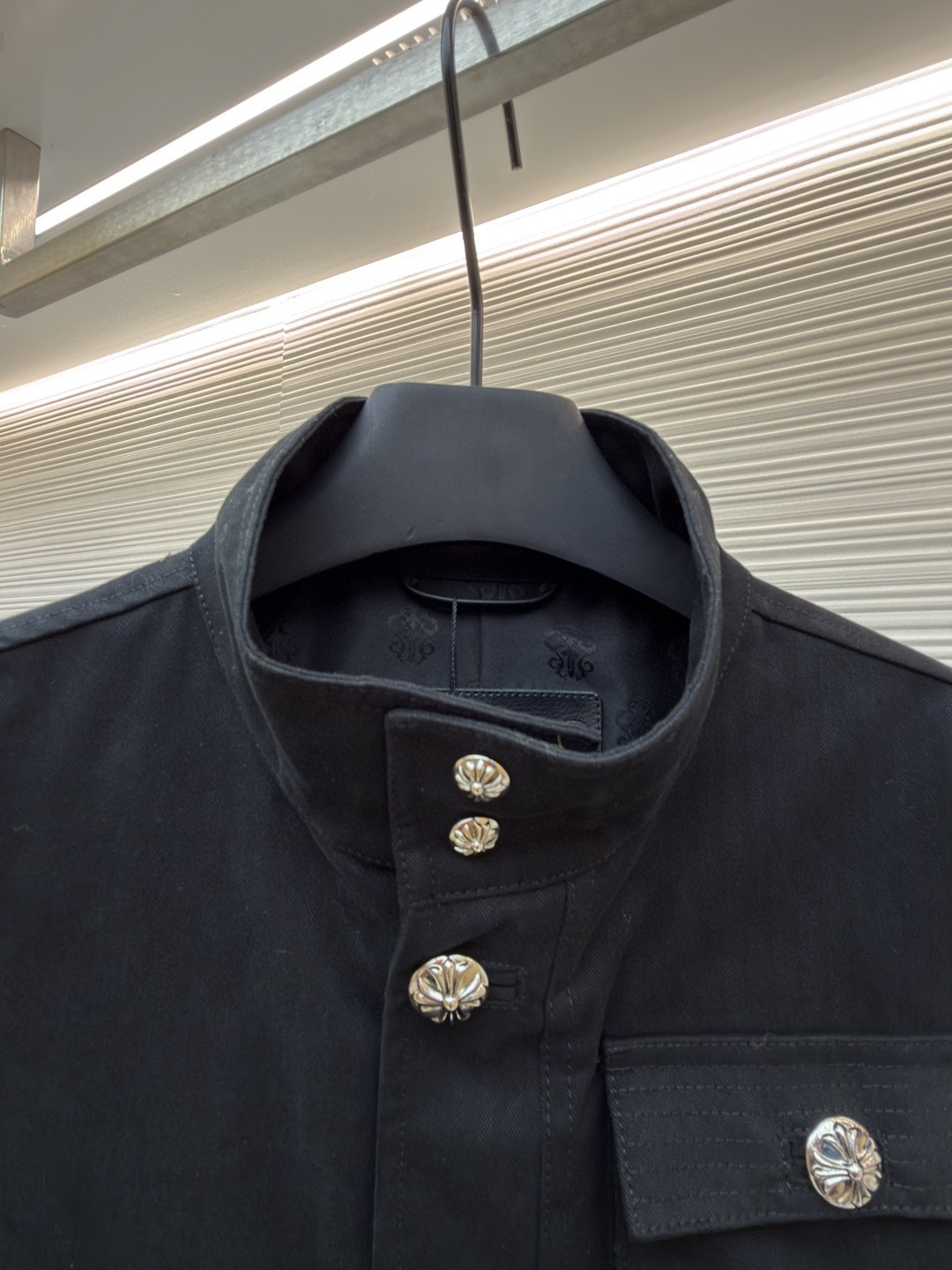 Chrome Hearts 克罗心 工装夹克 外套 长袖 黑色 C0