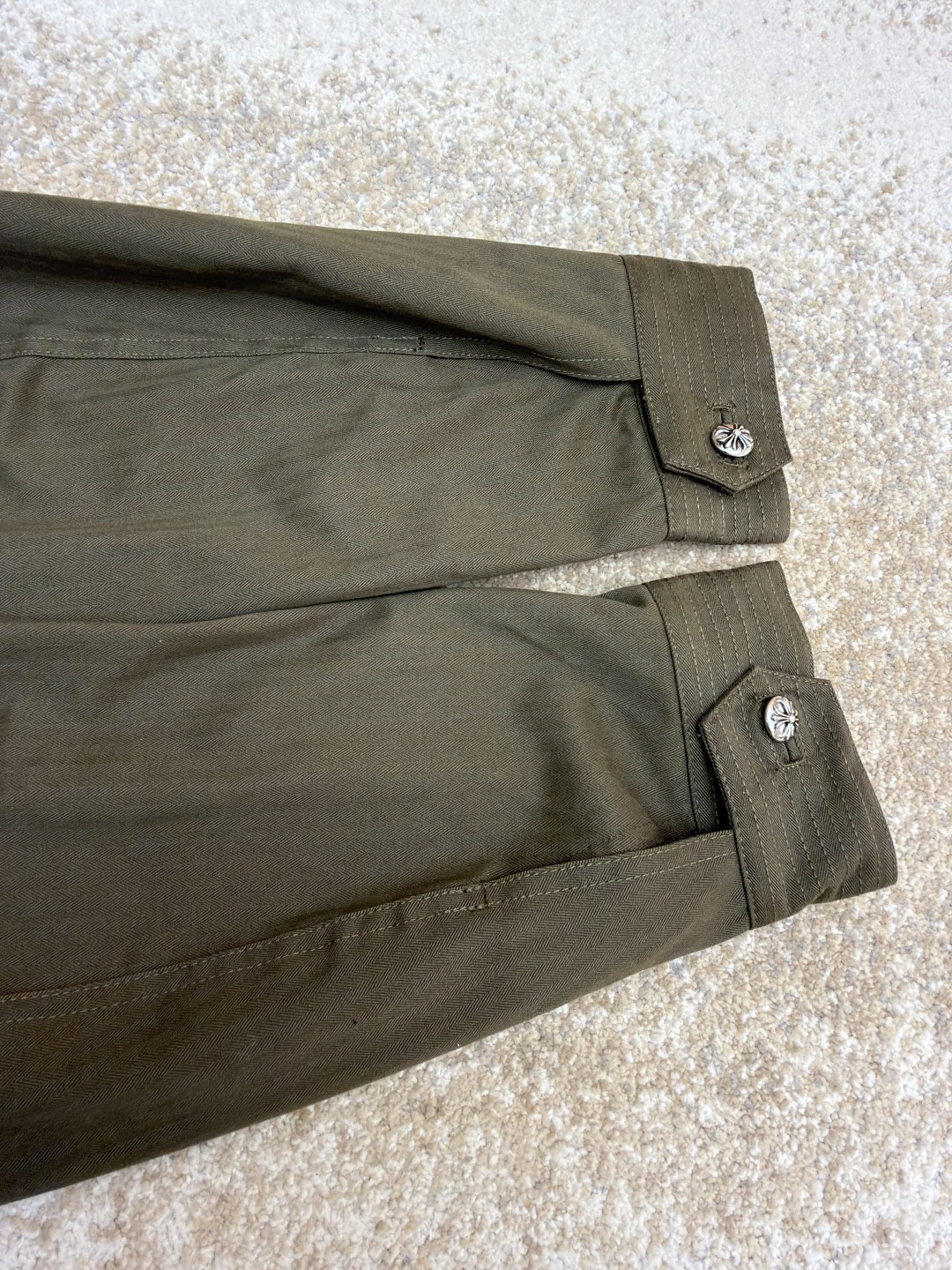 Chrome Hearts 克罗心 工装夹克 外套 长袖 绿色 C0