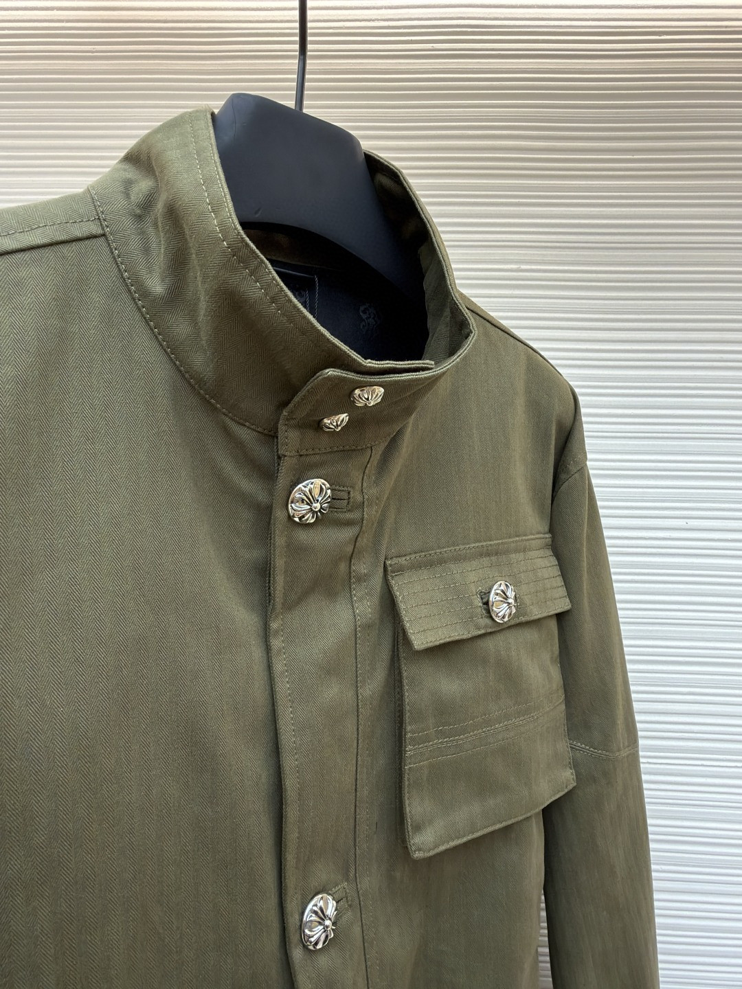 Chrome Hearts 克罗心 工装夹克 外套 长袖 绿色 C0