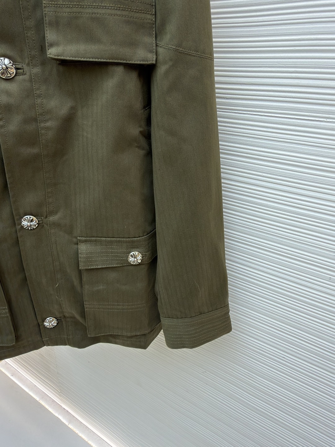 Chrome Hearts 克罗心 工装夹克 外套 长袖 绿色 C0