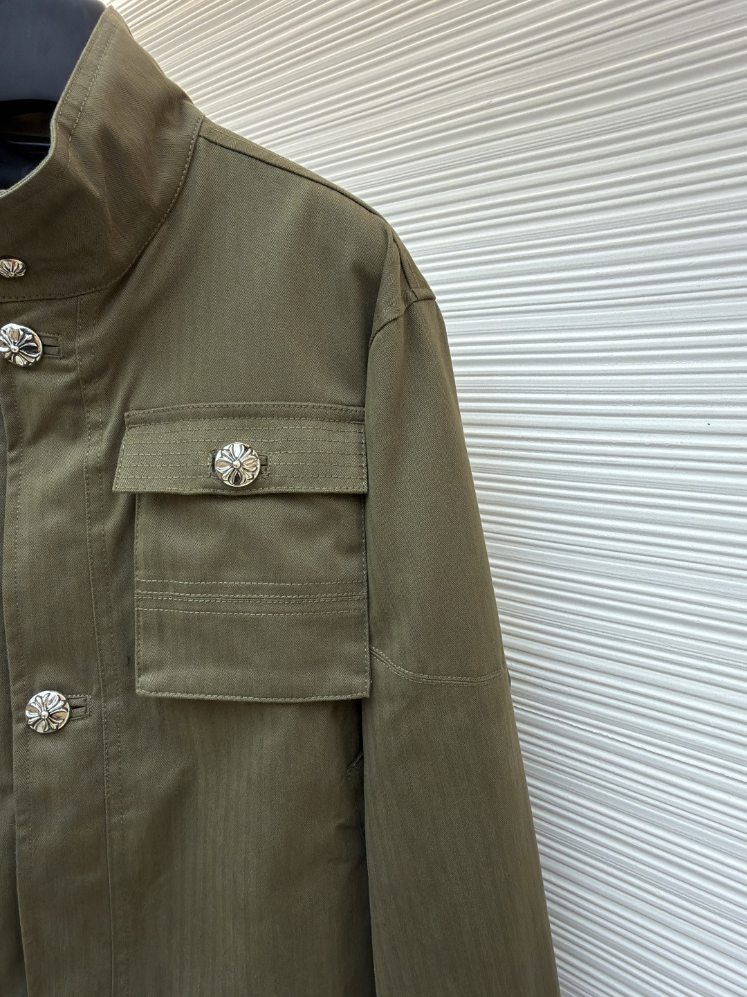 Chrome Hearts 克罗心 工装夹克 外套 长袖 绿色 C0