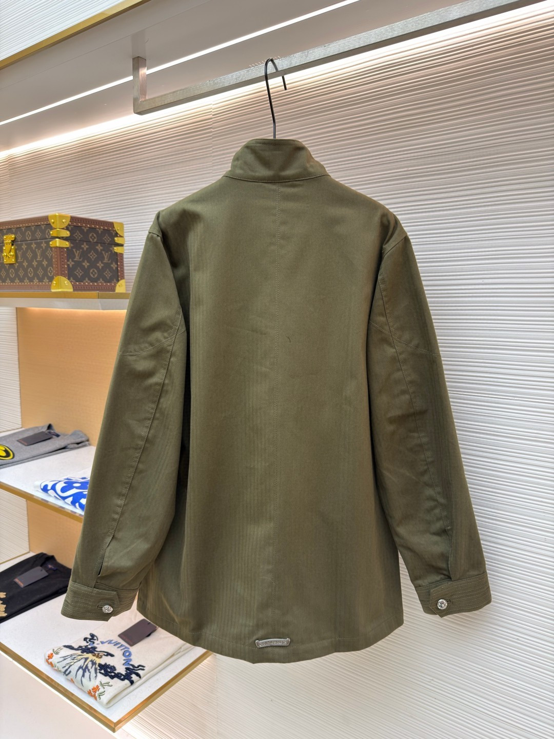 Chrome Hearts 克罗心 工装夹克 外套 长袖 绿色 C0