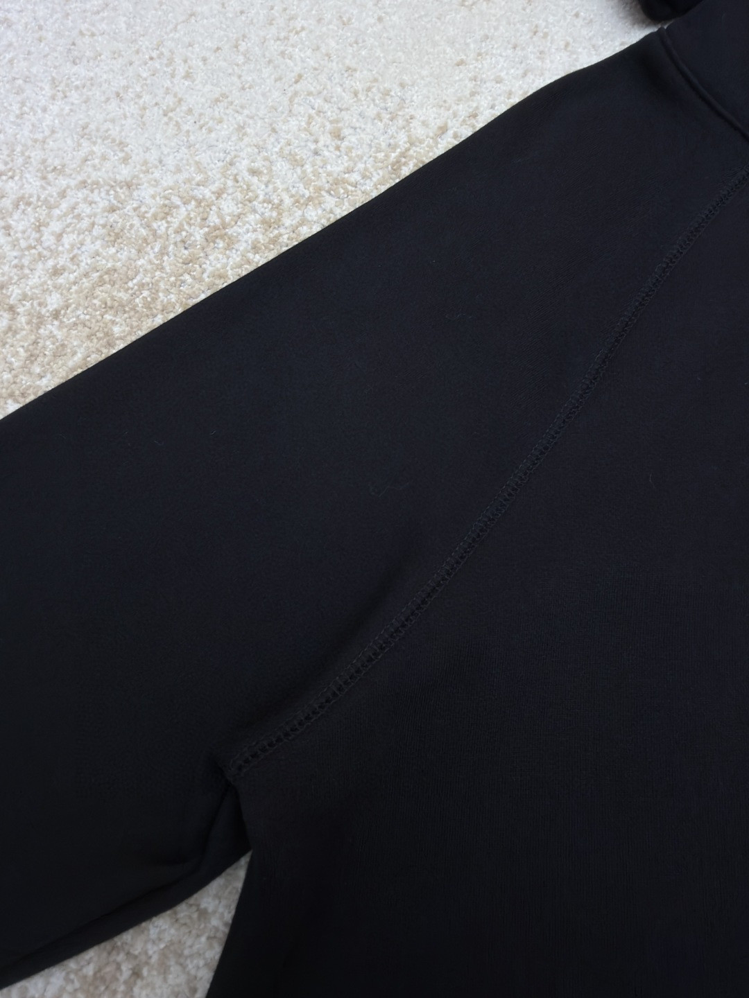 925纯银 Chrome Hearts 克罗心 后背梵文刺绣拉链连帽卫衣 外套 长袖 黑色 A5 