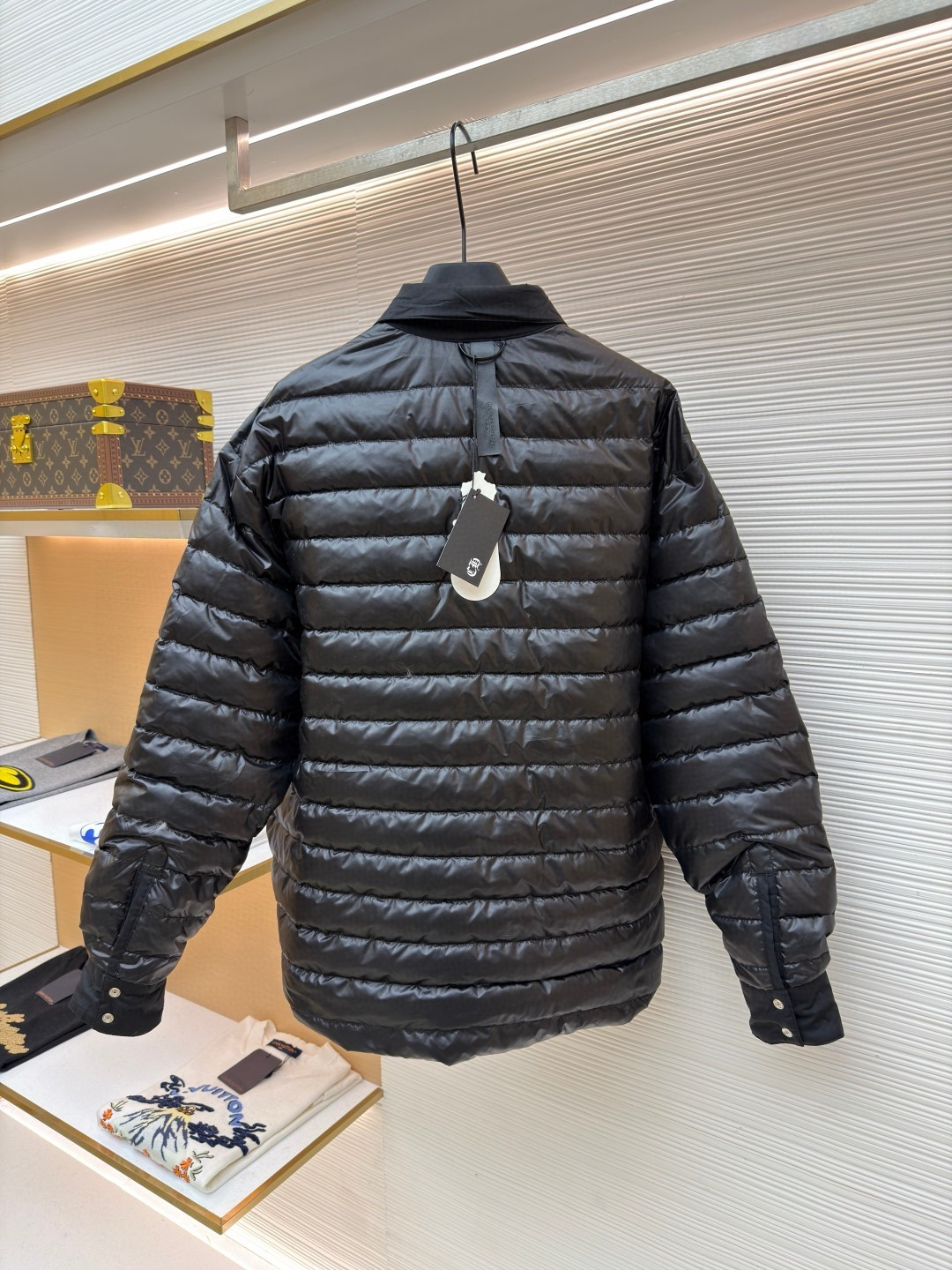 Chrome Hearts 克罗心 双面镀银衬衫式棉服 夹克 外套 长袖 黑色 C0