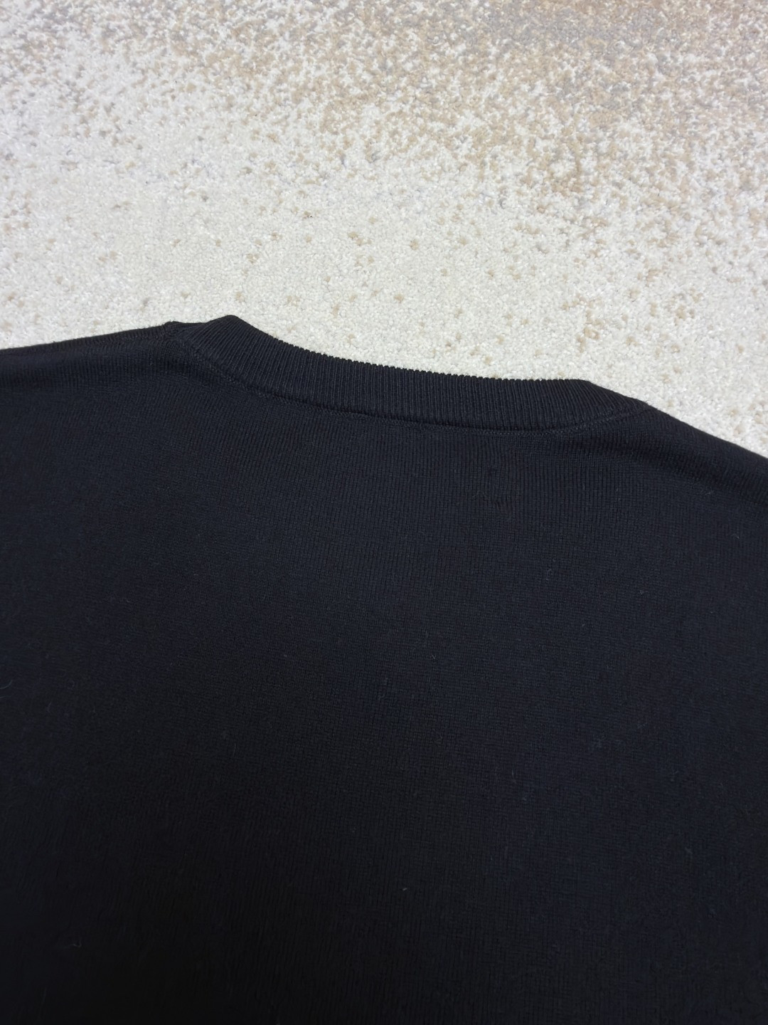 Chrome Hearts 克罗心 花臂卷轴绣花毛衣 针织衫 长袖 黑色 B0 