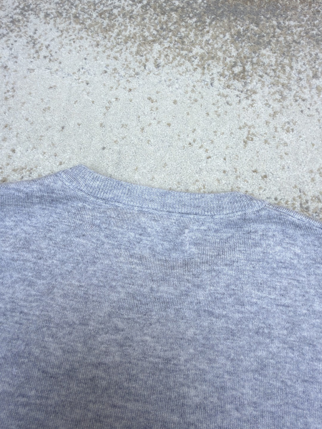 Chrome Hearts 克罗心 卷轴绣花毛衣 针织衫 长袖 灰色 B0 