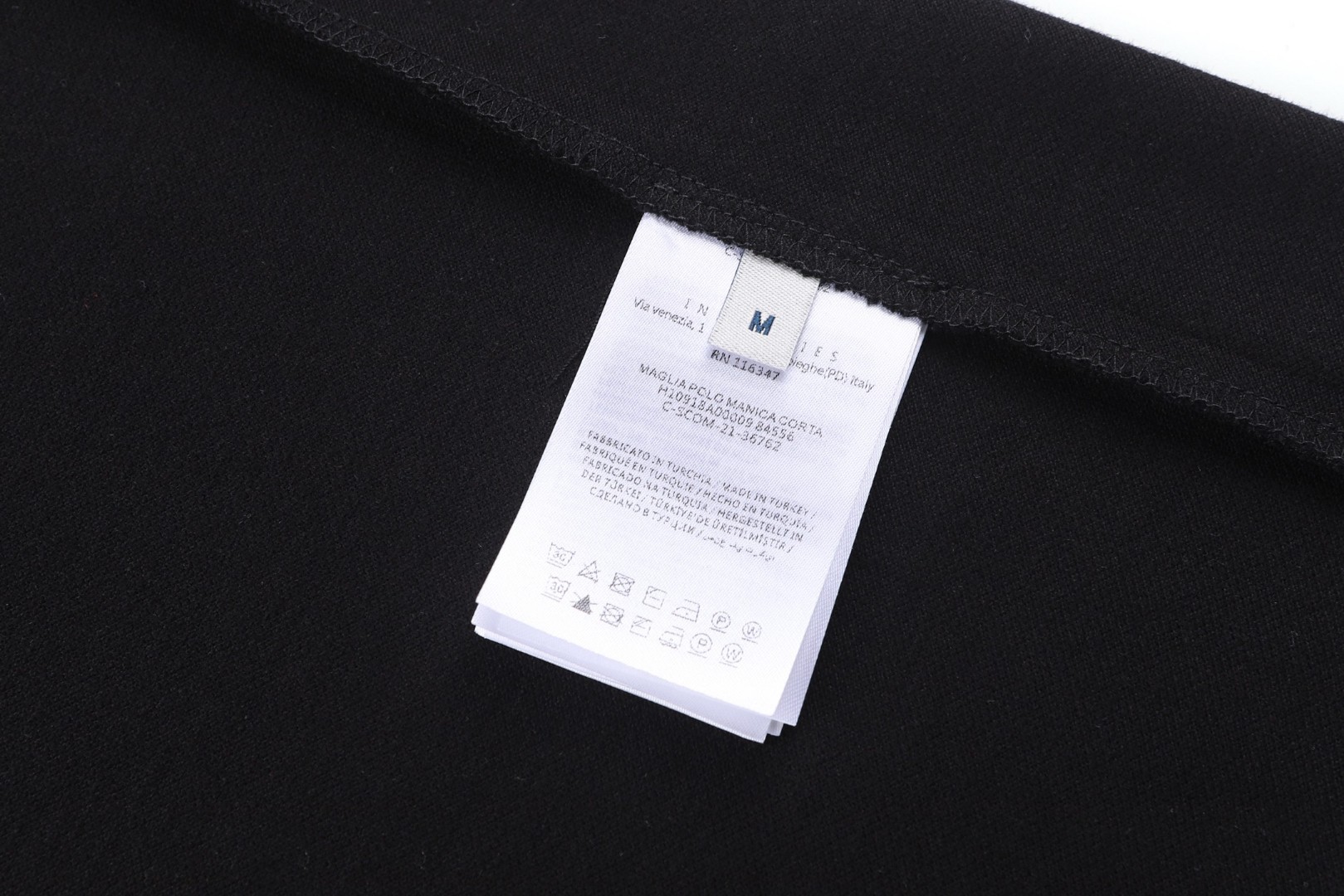 Moncler 蒙口 标识贴片Polo衫 短袖 T恤 夏季 白色 黑色 A0 K10918A0003084556001