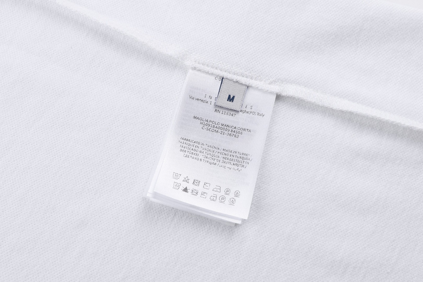 Moncler 蒙口 标识贴片Polo衫 短袖 T恤 夏季 白色 黑色 A0 K10918A0003084556001