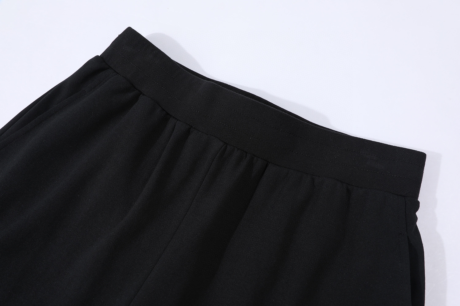 LOUIS VUITTON 路易威登 LV 针织烫钻 短裤 休闲裤 裤子 五分裤  黑色 A2 1AGTT9