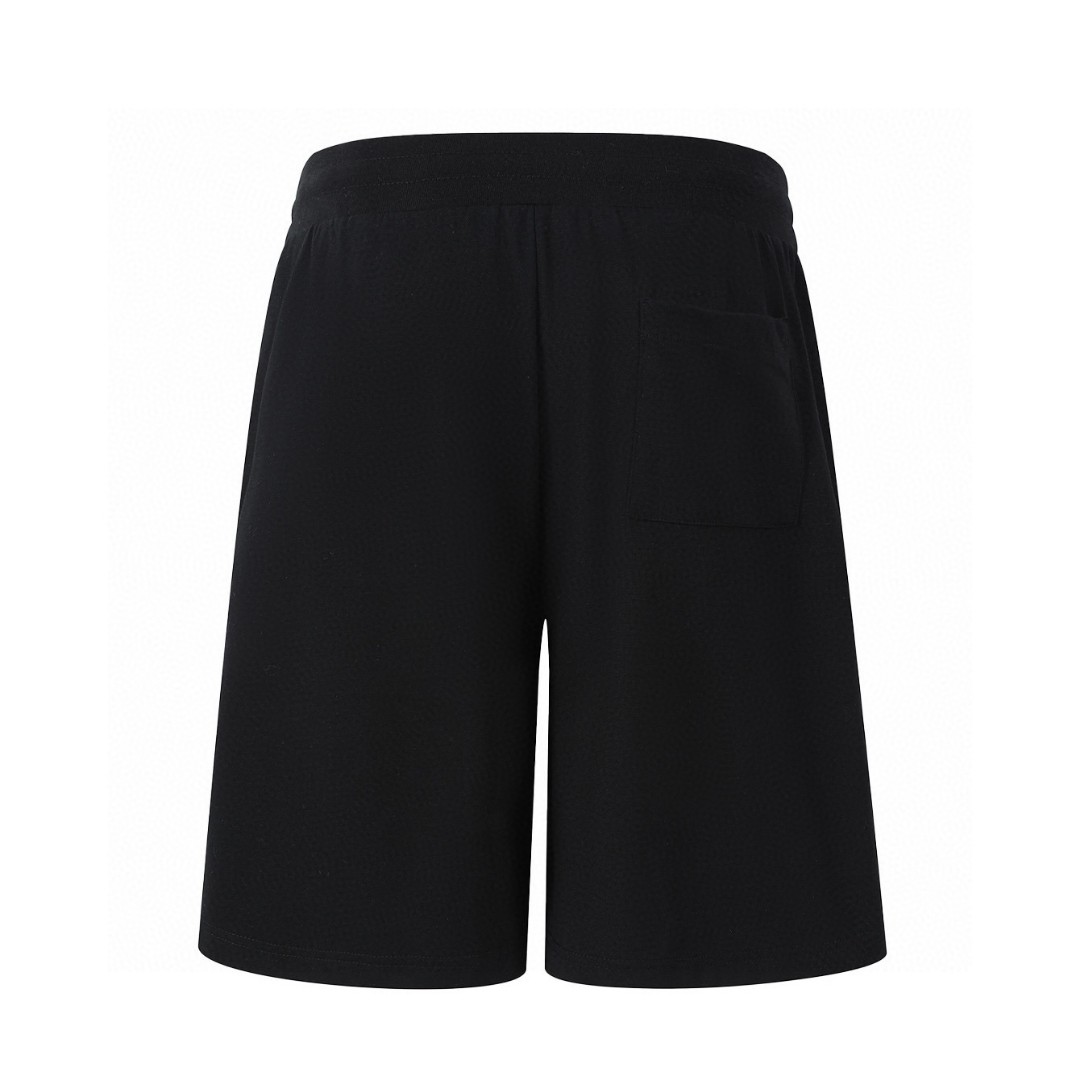 LOUIS VUITTON 路易威登 LV 针织烫钻 短裤 休闲裤 裤子 五分裤  黑色 A2 1AGTT9