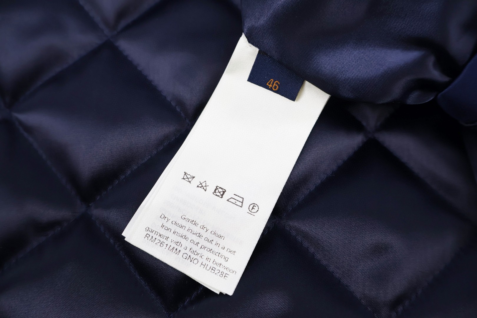 LOUIS VUITTON 路易威登 马年限定元素刺绣棉服 棒球服 夹克 外套 蓝色 C0 1AJBG8