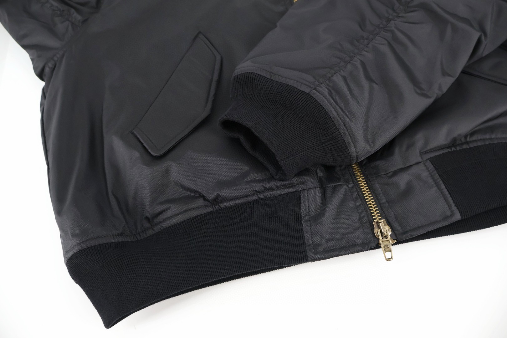 Balenciaga 巴黎世家 兰博基尼联名飞行员夹克 棉服 棒球服 外套 长袖 秋冬 黑色 C0 839107TOO04-1000