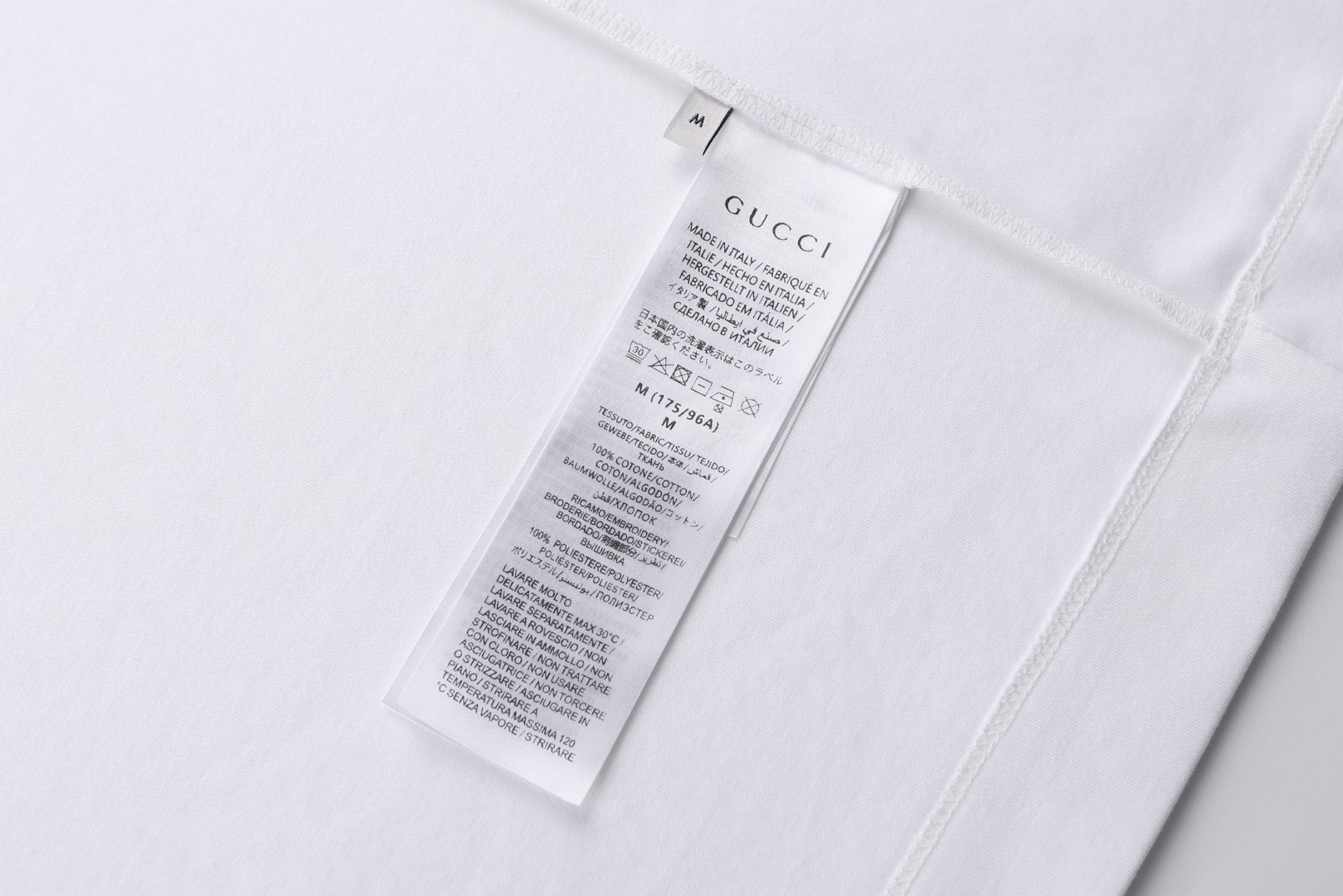 GUCCI 古驰 双G互口刺绣短袖 圆领 T恤 夏季 白色 灰色 蓝色 A0 