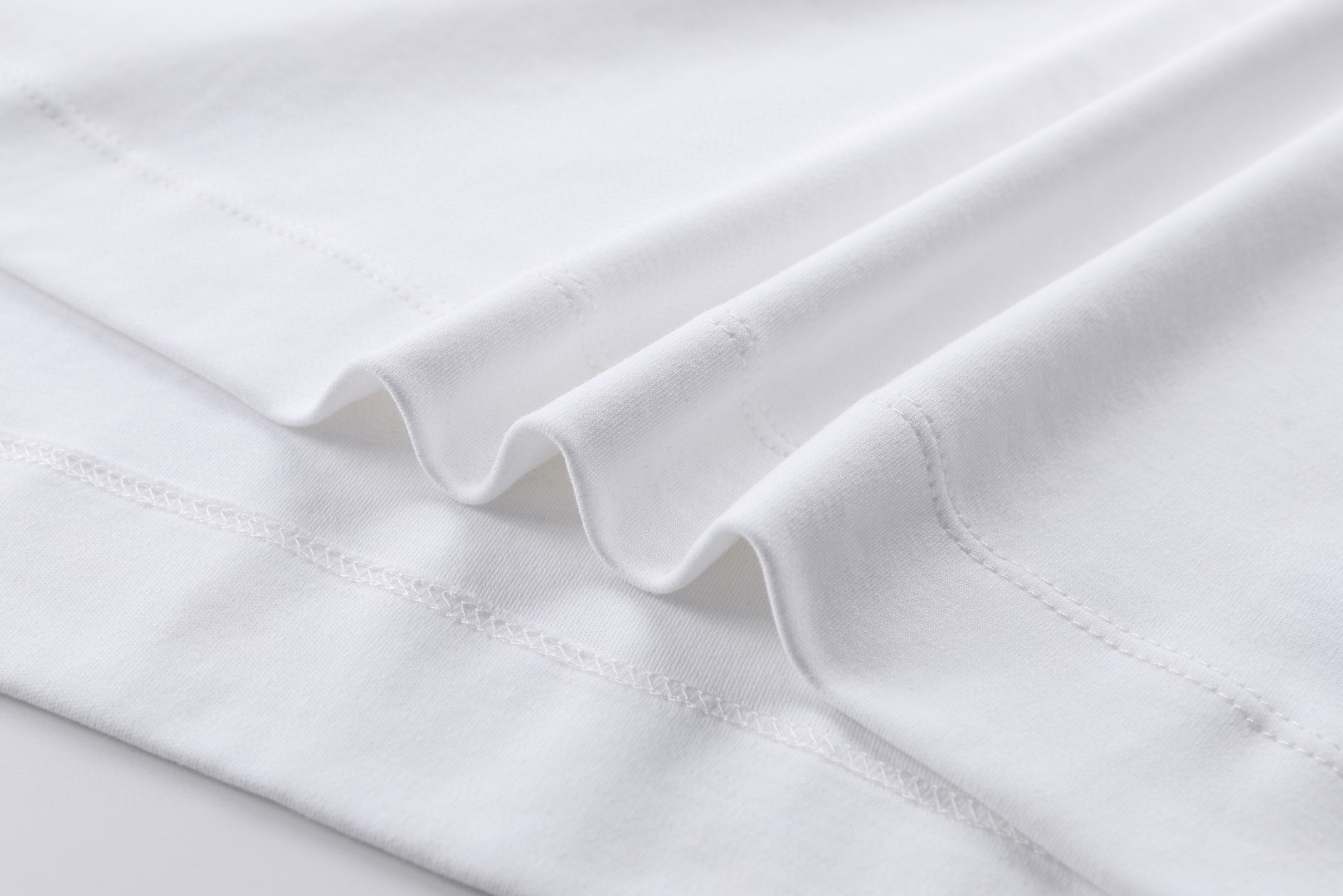 GUCCI 古驰 双G互口刺绣短袖 圆领 T恤 夏季 白色 灰色 蓝色 A0 