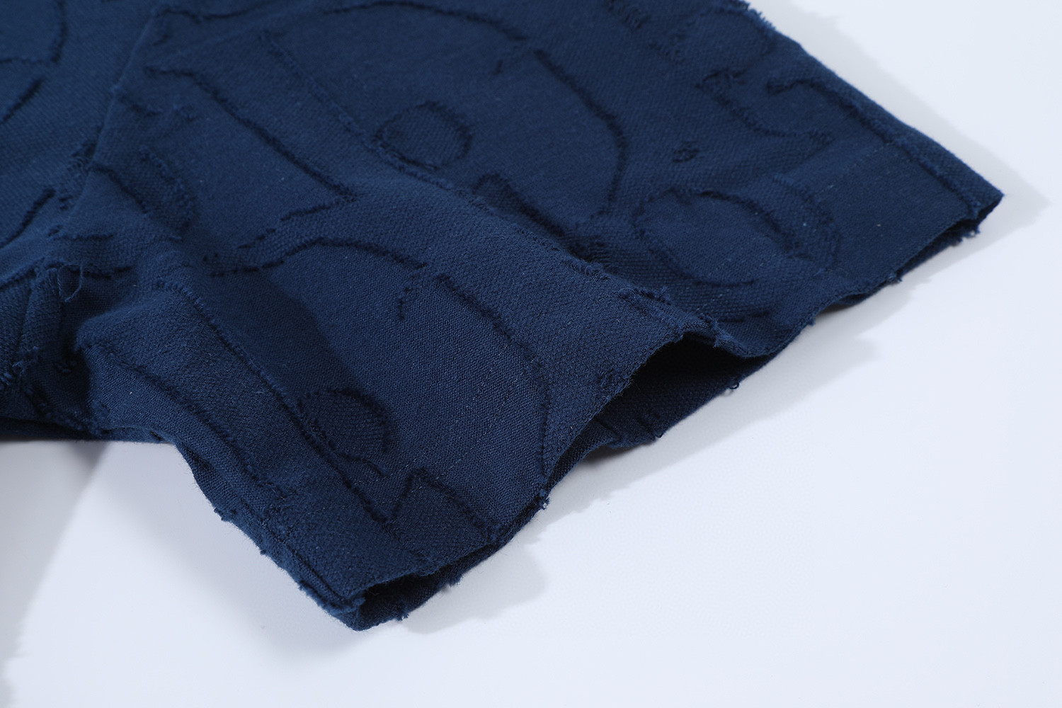 DIOR 迪奥 满印提花logo圆领T恤 短袖 蓝色 白色 A0 593J696U3012-C530