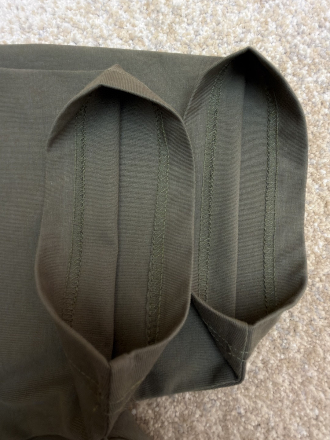 GUCCI 古驰 刺绣圆领短袖T恤 夏季 绿色 A0 798115-XJHN3-3254