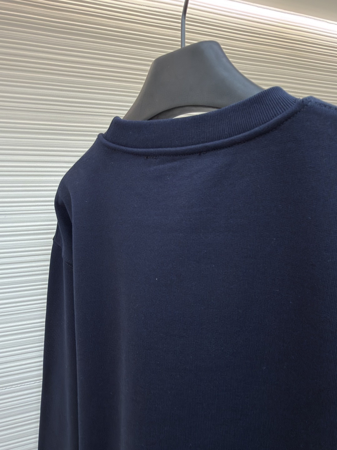 GUCCl 古驰 标识刺绣圆领卫衣 外套 长袖 蓝色 A7 