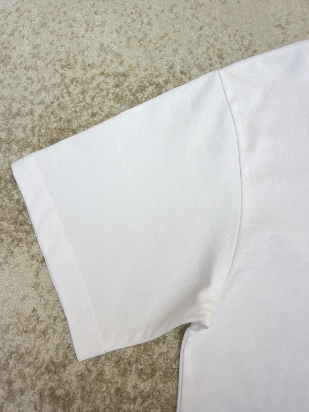 GUCCI 古驰 马蹄扣刺绣圆领短袖T恤 夏季 白色 A0 853421-XJHMV-JABD