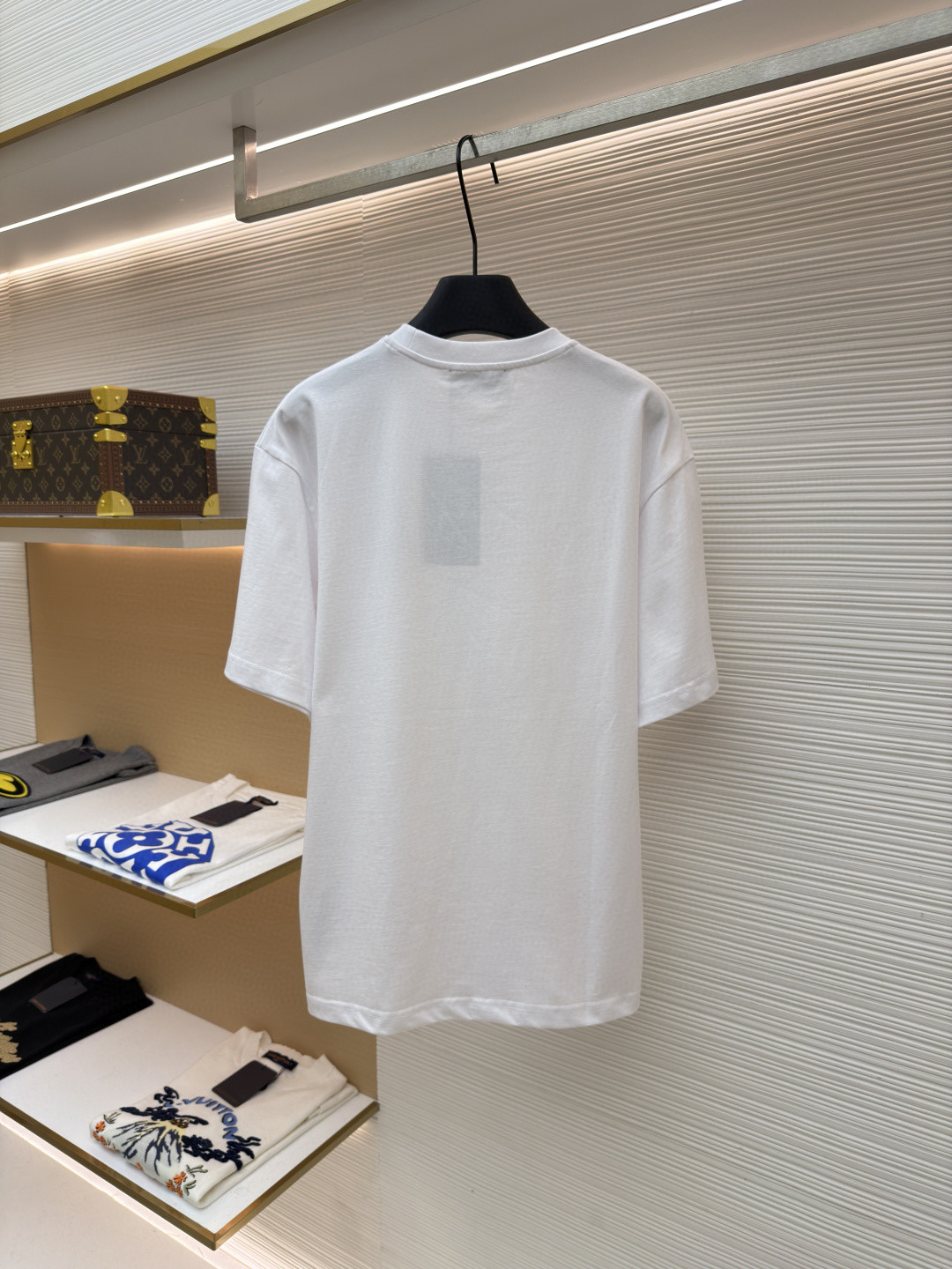 GUCCI 古驰 马蹄扣刺绣圆领短袖T恤 夏季 白色 A0 853421-XJHMV-JABD