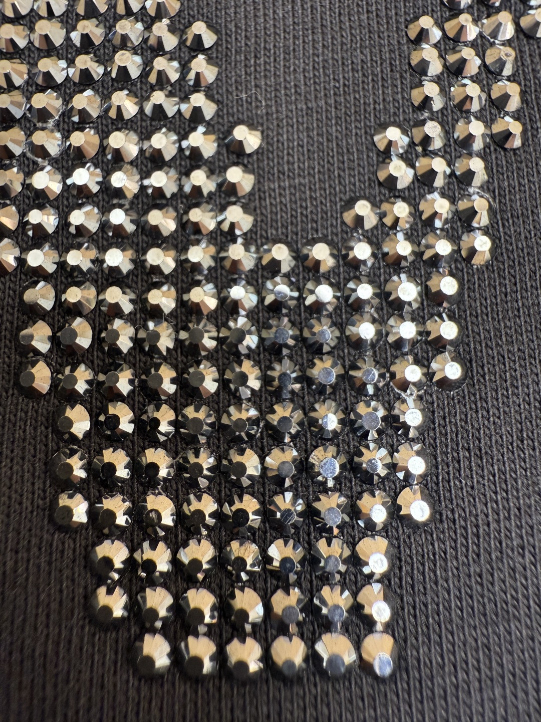 LOUIS VUITTON 路易威登 LV 链条烫钻logo圆领T恤 短袖 女款 白色 黑色 A0 1AI484