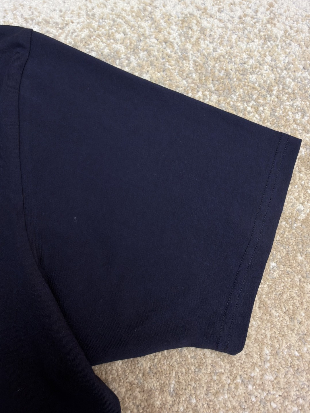 Acne Studios 蝴蝶结徽标印花圆领T恤 短袖 灰色 蓝色 A0 CL0458-885